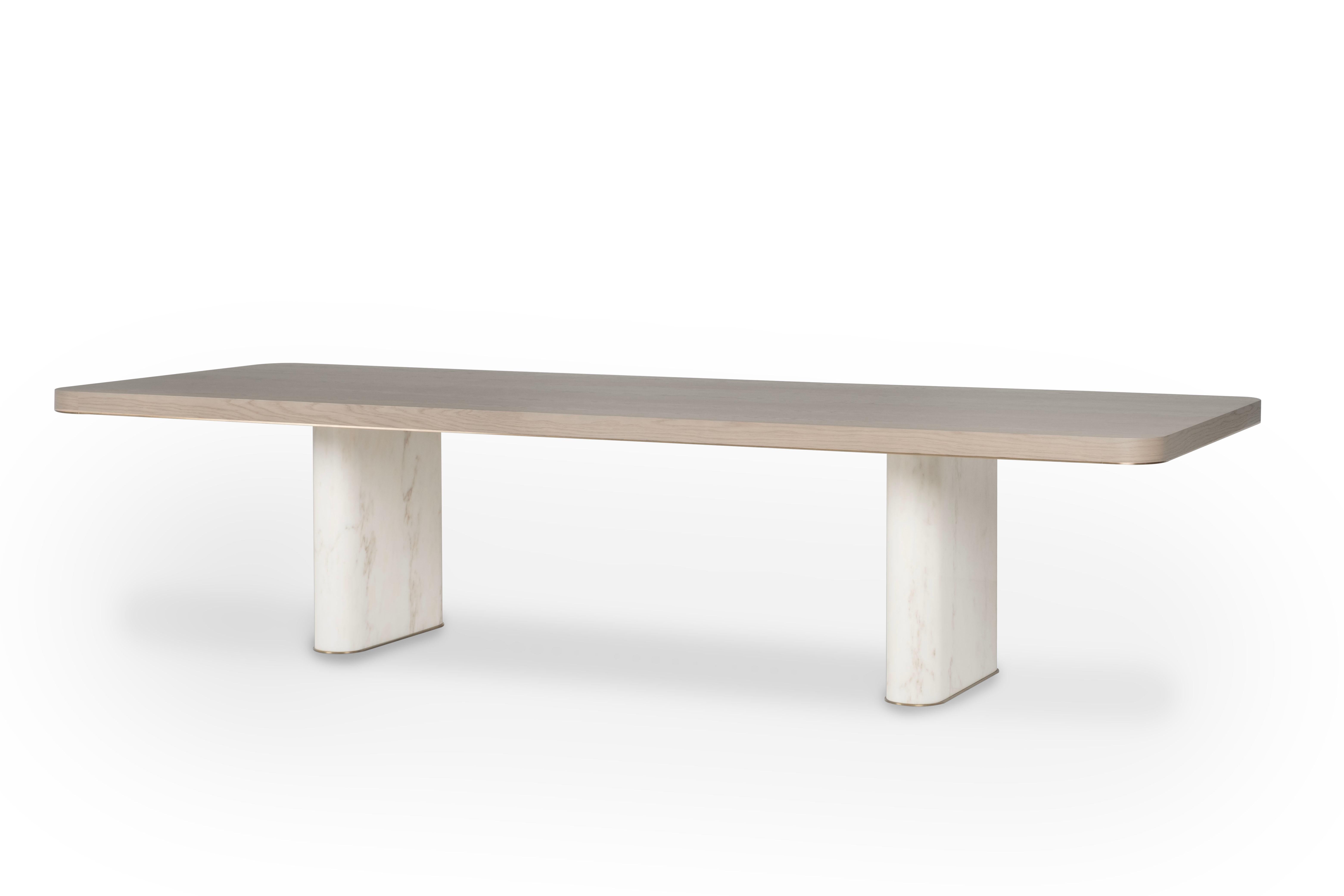 Fall Dining Table, Contemporary Collection, Handcrafted in Portugal - Europe by Greenapple.

A modern allure emerges with Fall dining table, enhancing any dining space by taking the exceptional craftmanship and design to a new level.

The