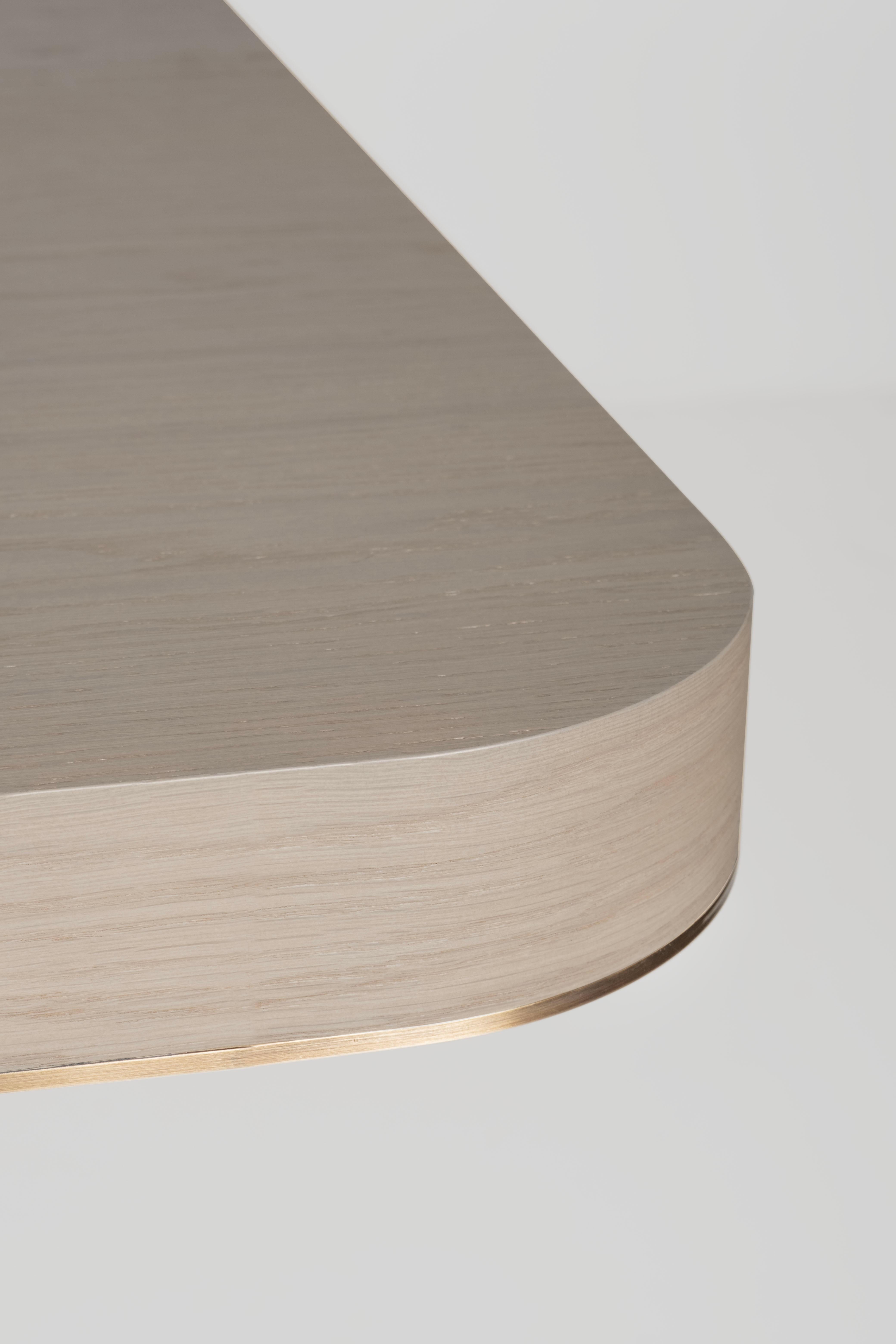 Table de salle à manger moderne d'automne en marbre Calacatta fabriquée à la main au Portugal par Greenapple Neuf - En vente à Lisboa, PT