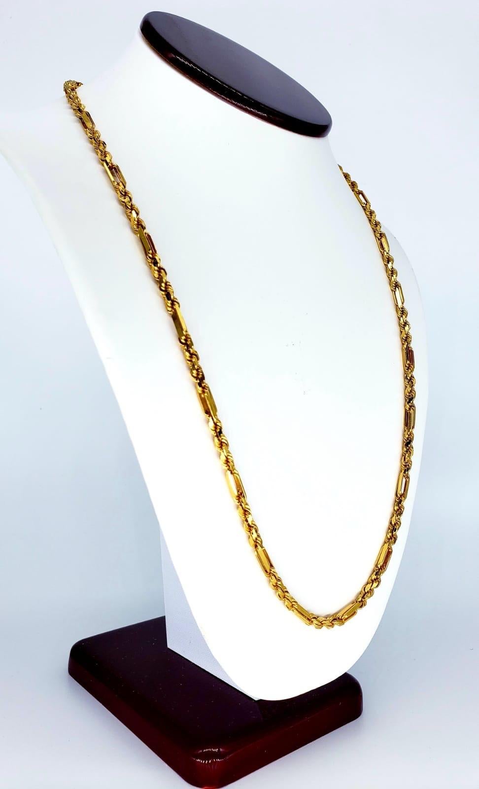 heavy link gold chain