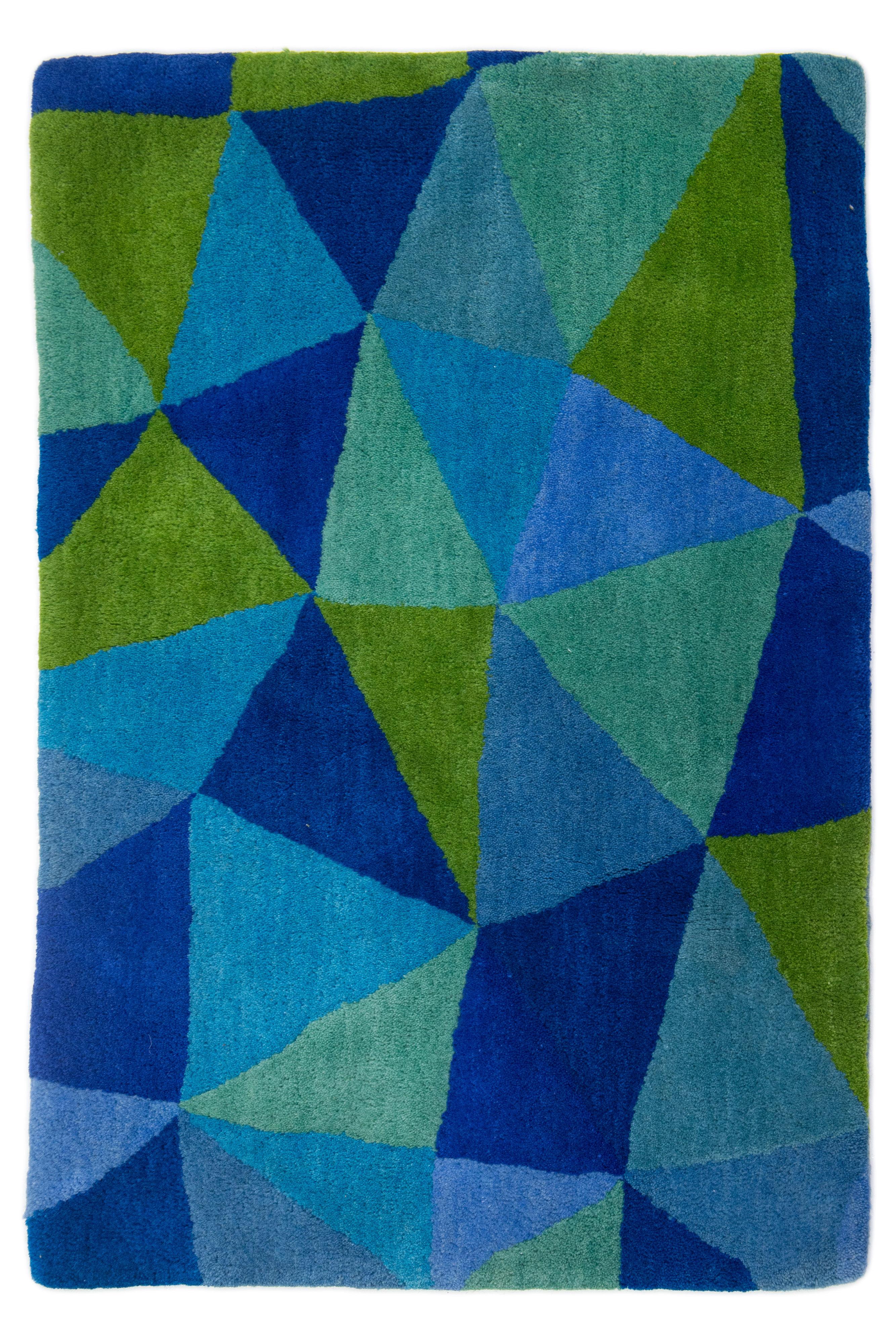 Modern Fantasia Custom Wool Rug with Asymmetrical Pattern By Apadana For Sale 3