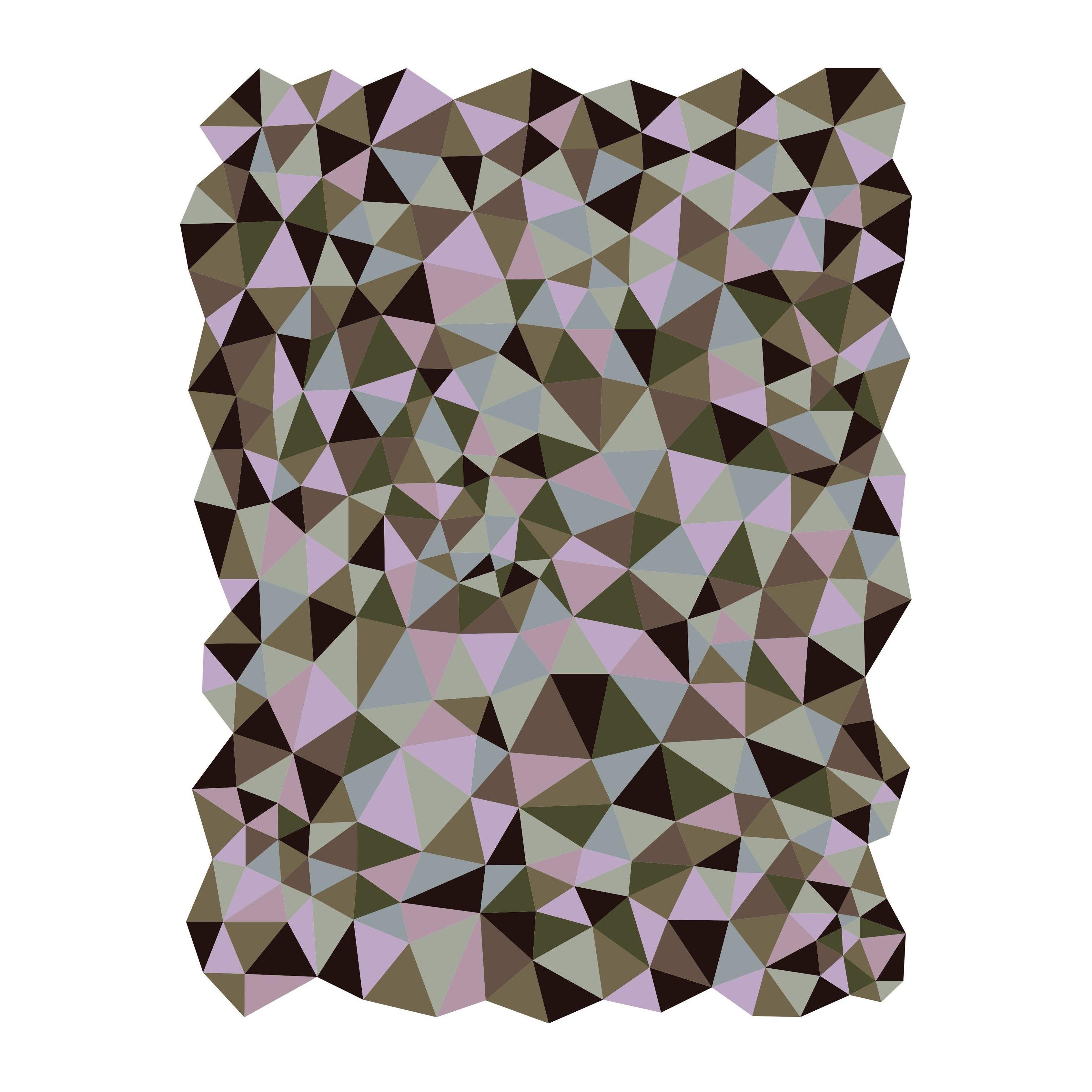 Modern Fantasia Custom Wool Rug with Asymmetrical Pattern By Apadana