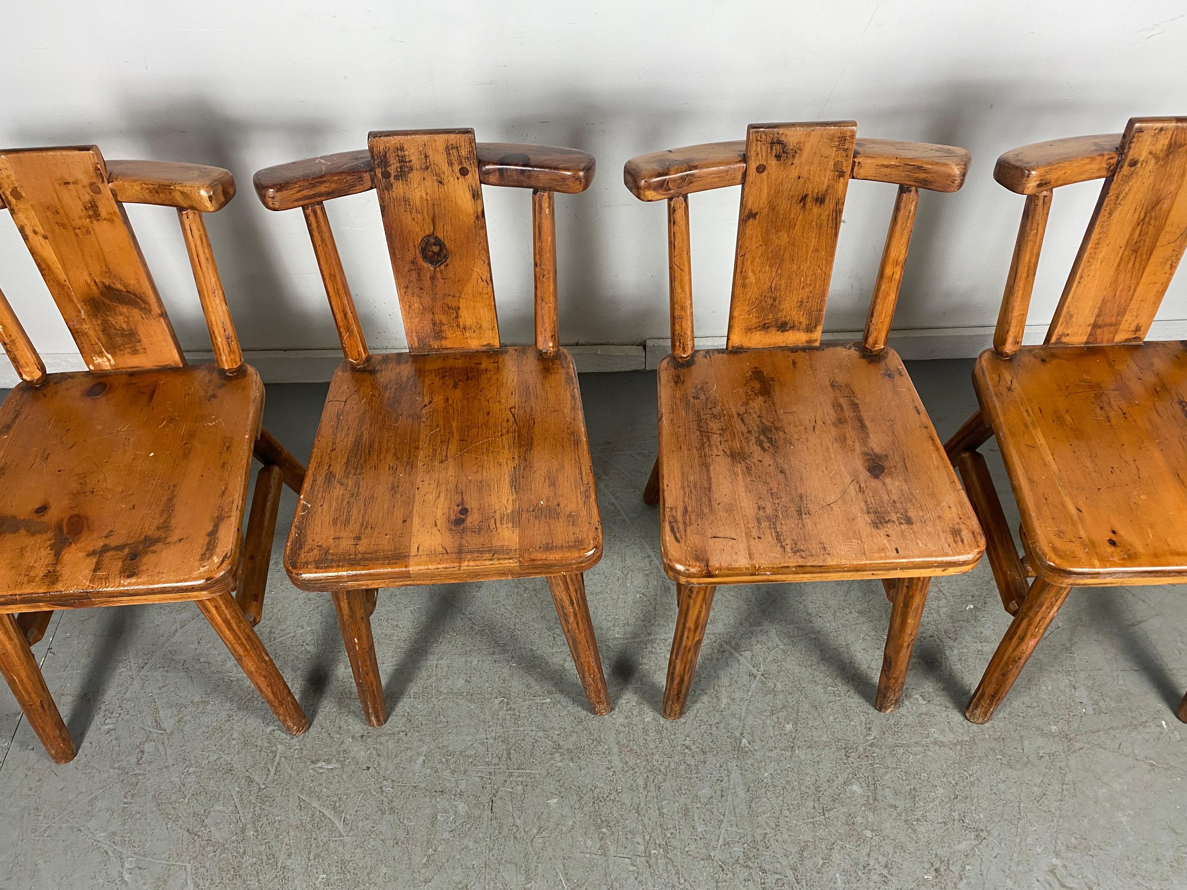 Modern Farmhouse, Cottage / Cabin Solid Wood Side Chairs by Sikes Chair Co 6