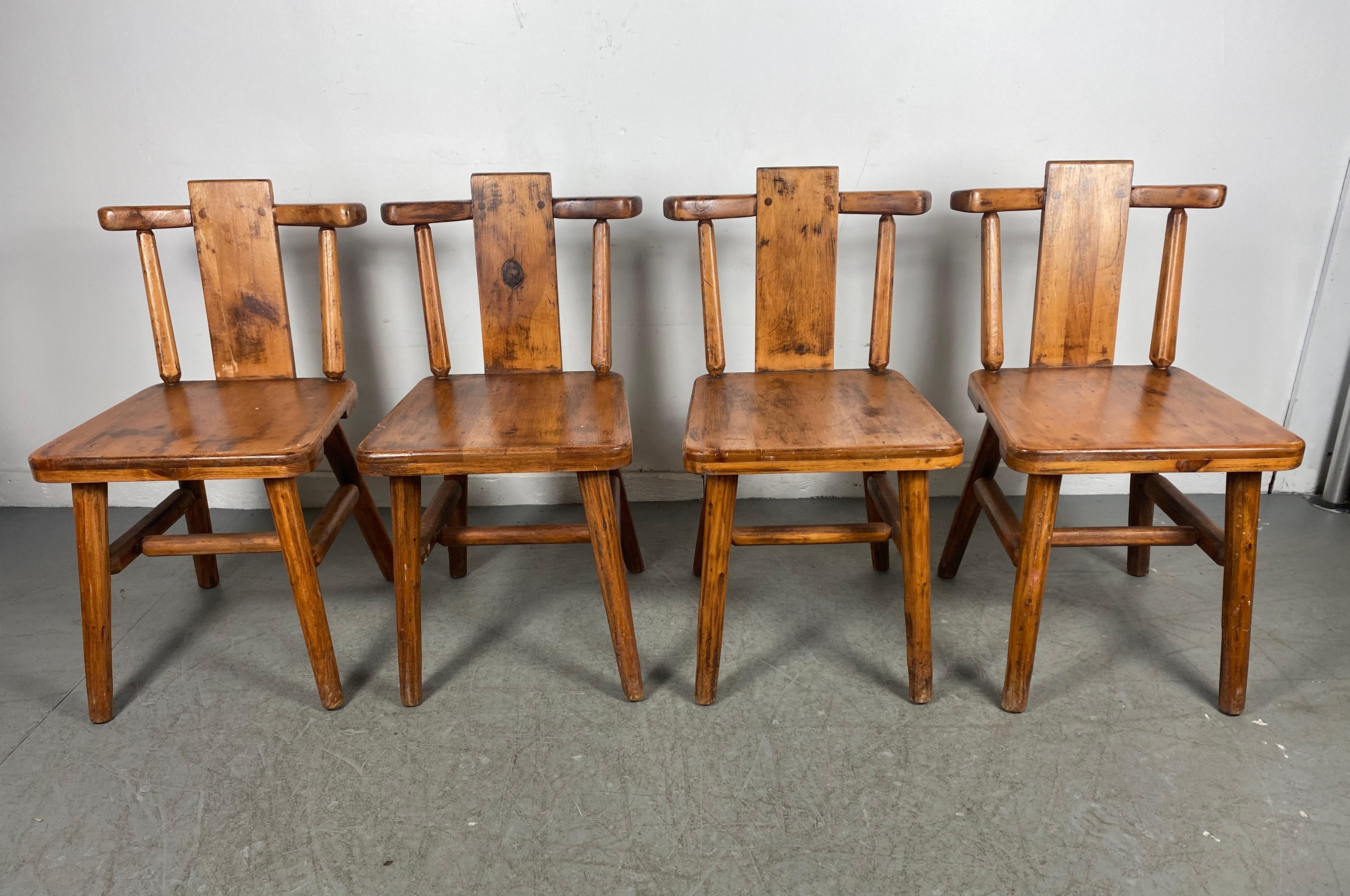 Modern Farmhouse, Cottage / Cabin Solid Wood Side Chairs by Sikes Chair Co 7