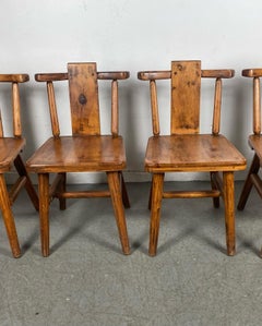 Modern Farmhouse, Cottage / Cabin Solid Wood Side Chairs by Sikes Chair Co