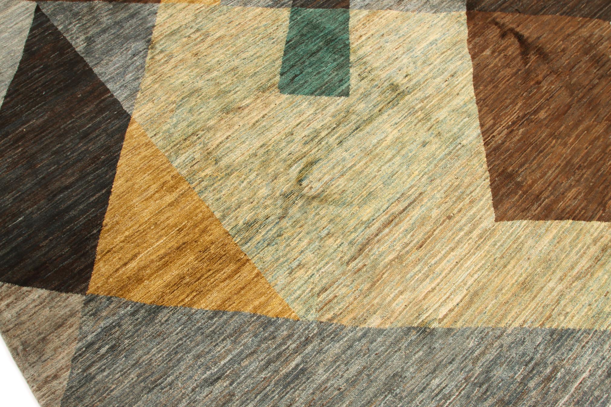 Moderner moderner Faryab Royal Teppich im Zustand „Neu“ im Angebot in HILVERSUM, NH