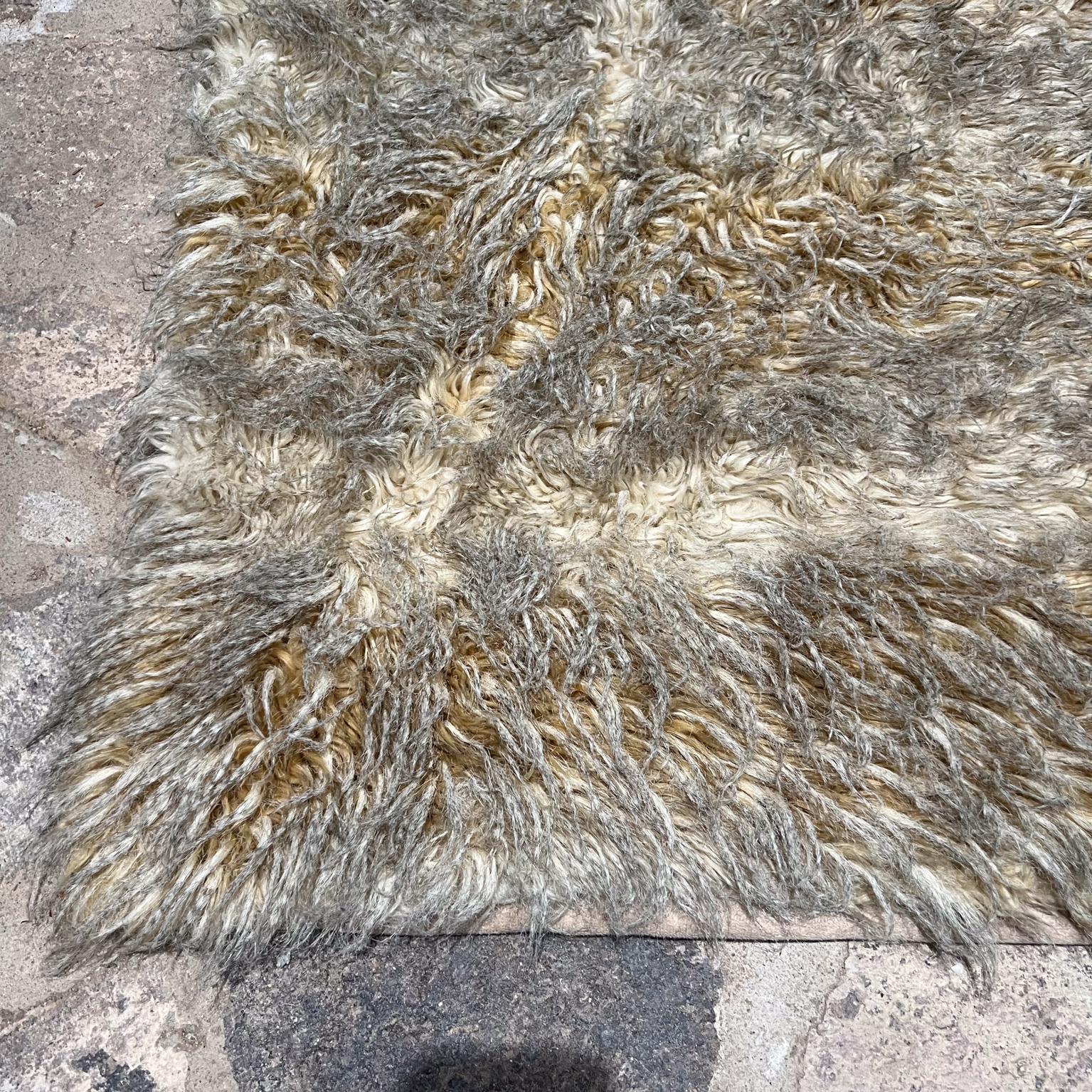 Chinese Modern Faux Fur Accent Rug Nicole Miller Home For Sale