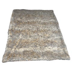 Modern Faux Fur Accent Rug Nicole Miller Home