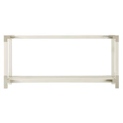 Modern Faux Horn Console Table