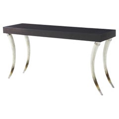 Modern Faux Horn Console Table