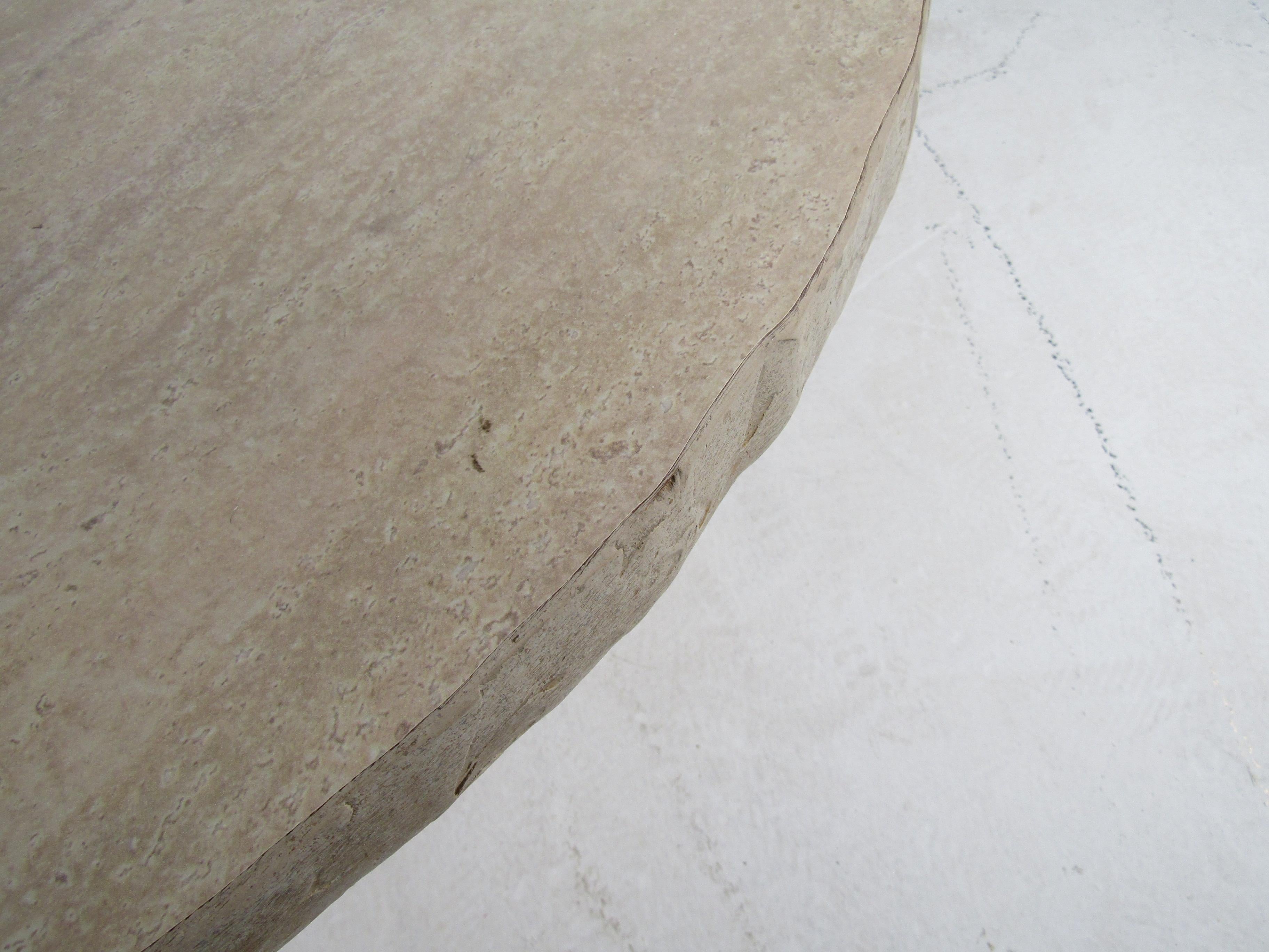 Modern Faux-Stone Coffee Table 2