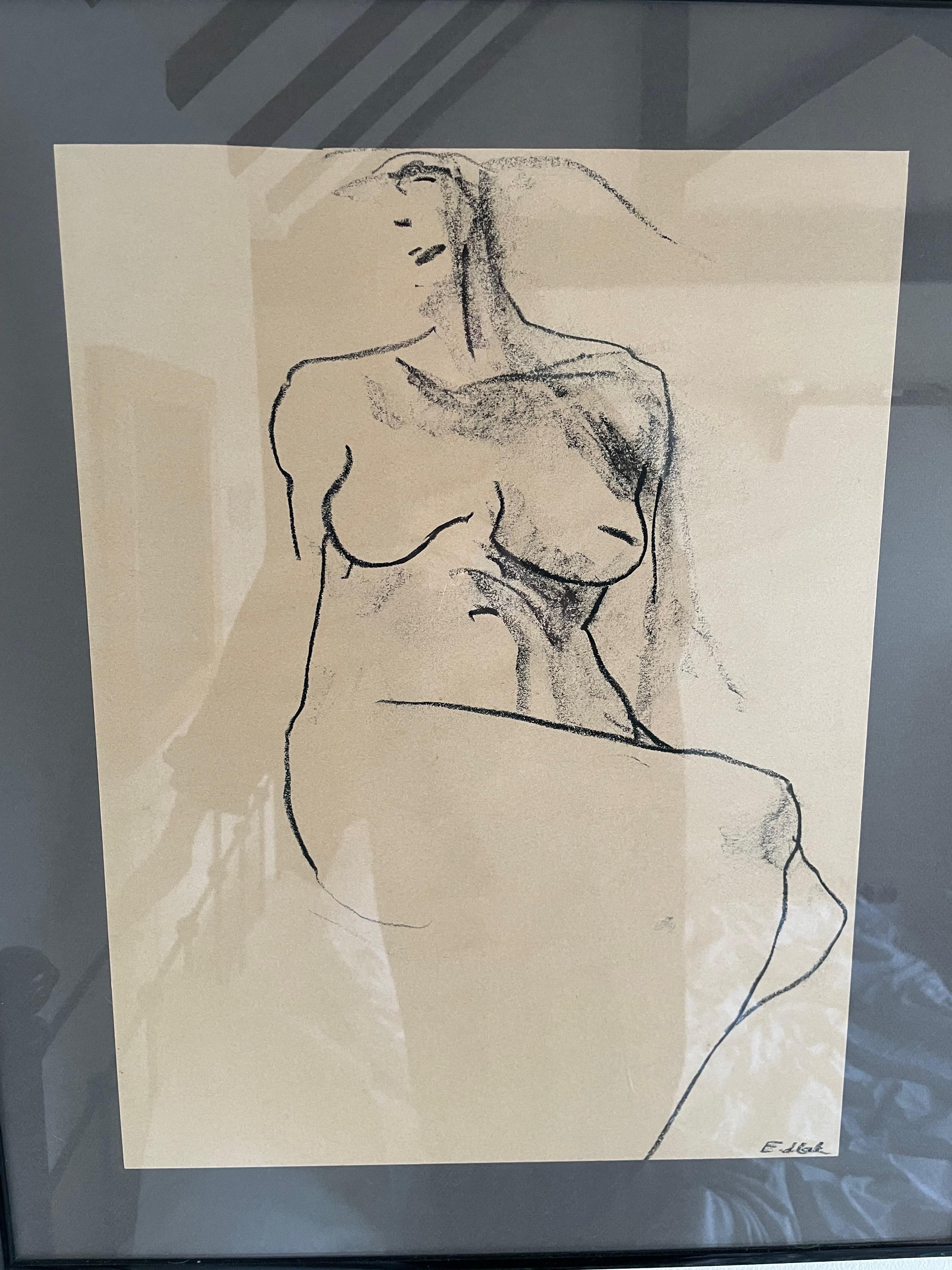 20th Century Modern Female Nude 'French School' For Sale
