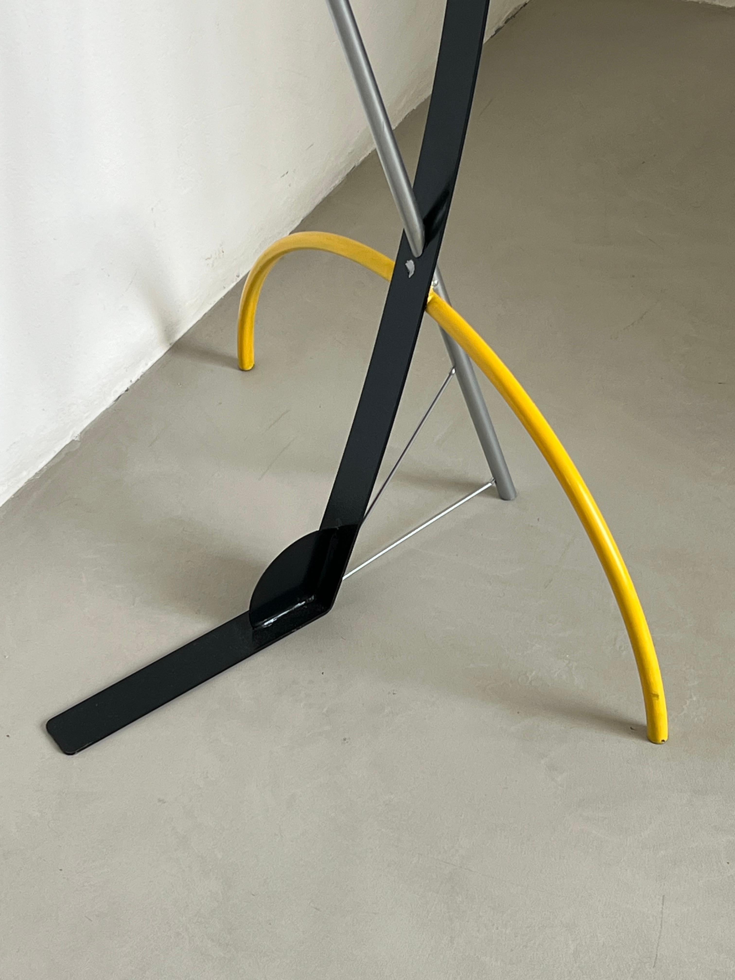 Modern figurative metal sculpture by Spinzi, hand painted with real proportions For Sale 3