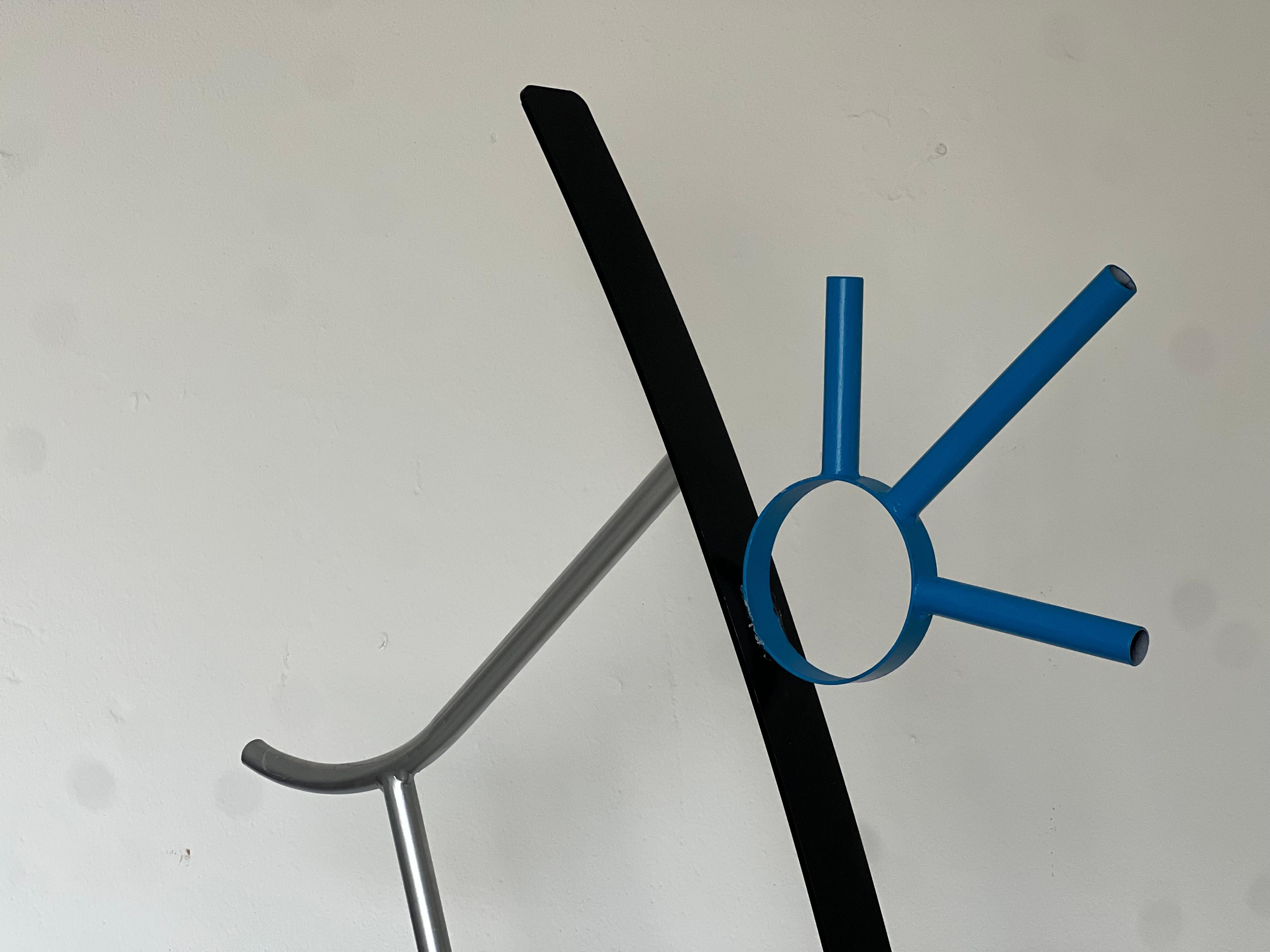 Modern figurative metal sculpture by Spinzi, hand painted with real proportions For Sale 8