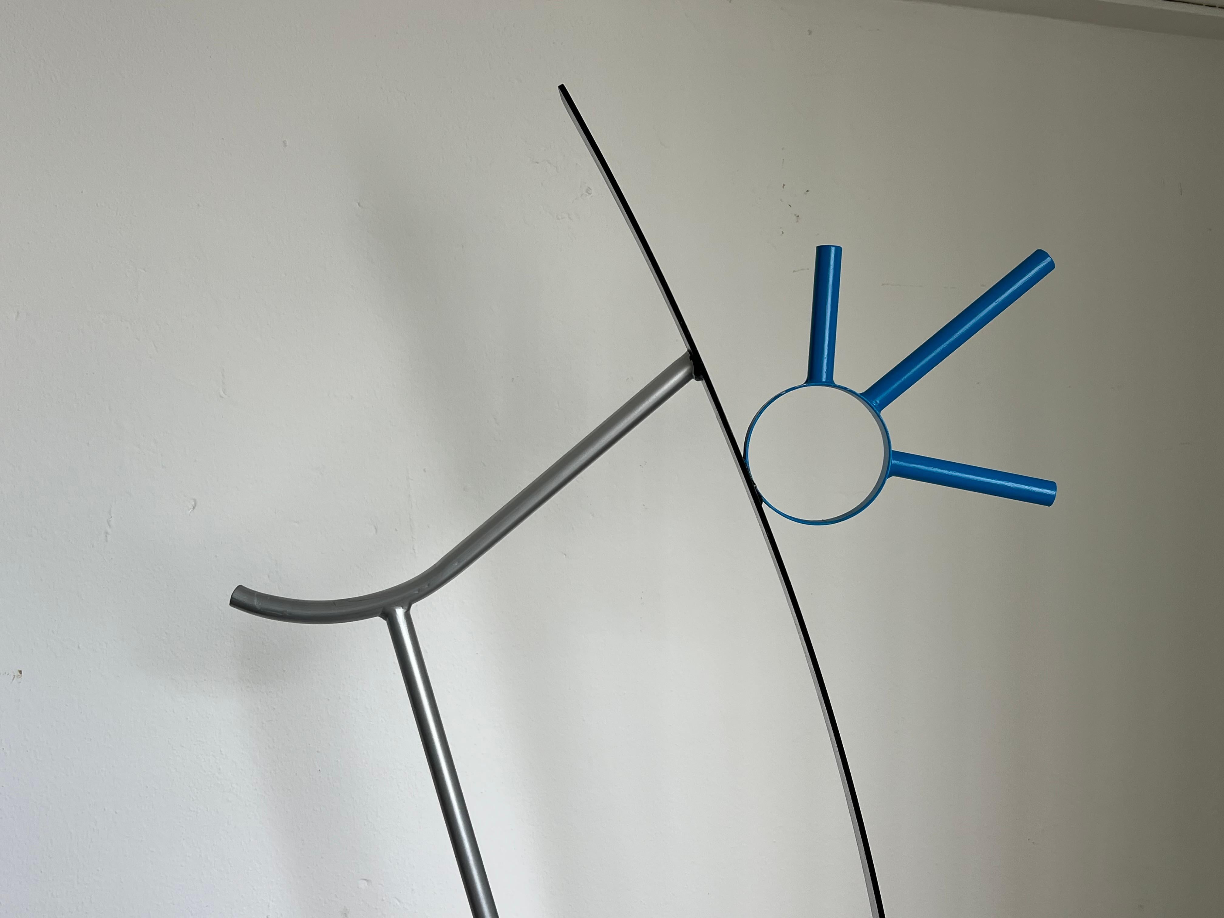 Modern figurative metal sculpture by Spinzi, hand painted with real proportions For Sale 2