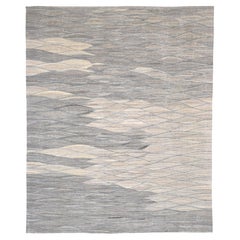 Tappeto moderno in lana fine Rug & Kilim 11'10''x14'8''