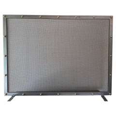 Antique Modern Fireplace Screen by JED Design