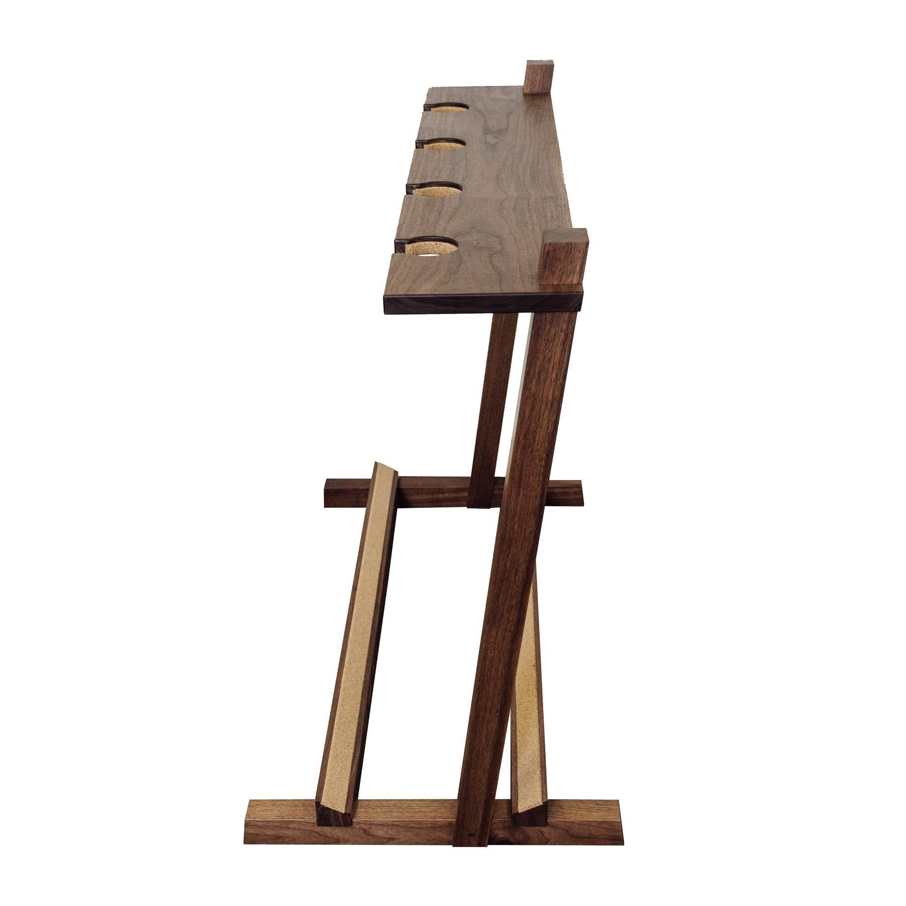 gitarrenständer holz design
