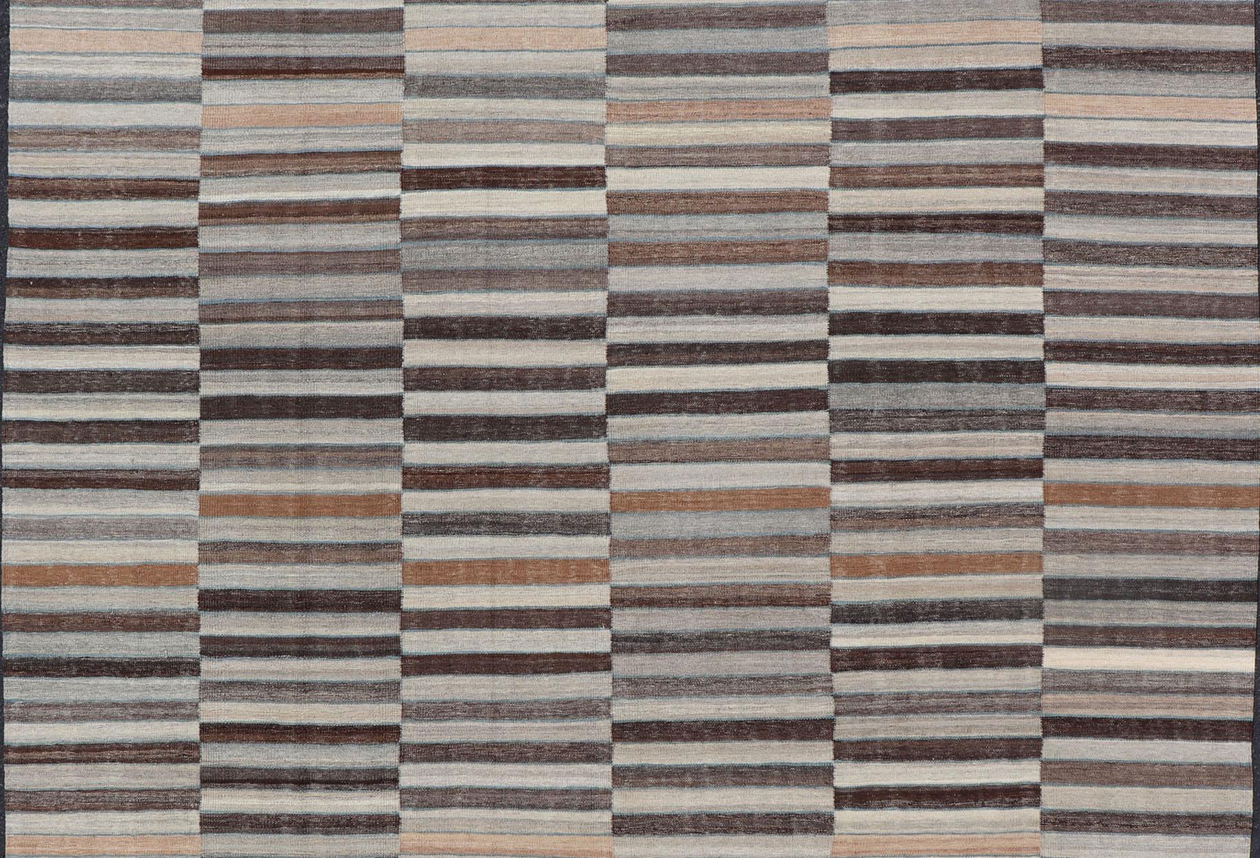 jacques flatweave striped rug