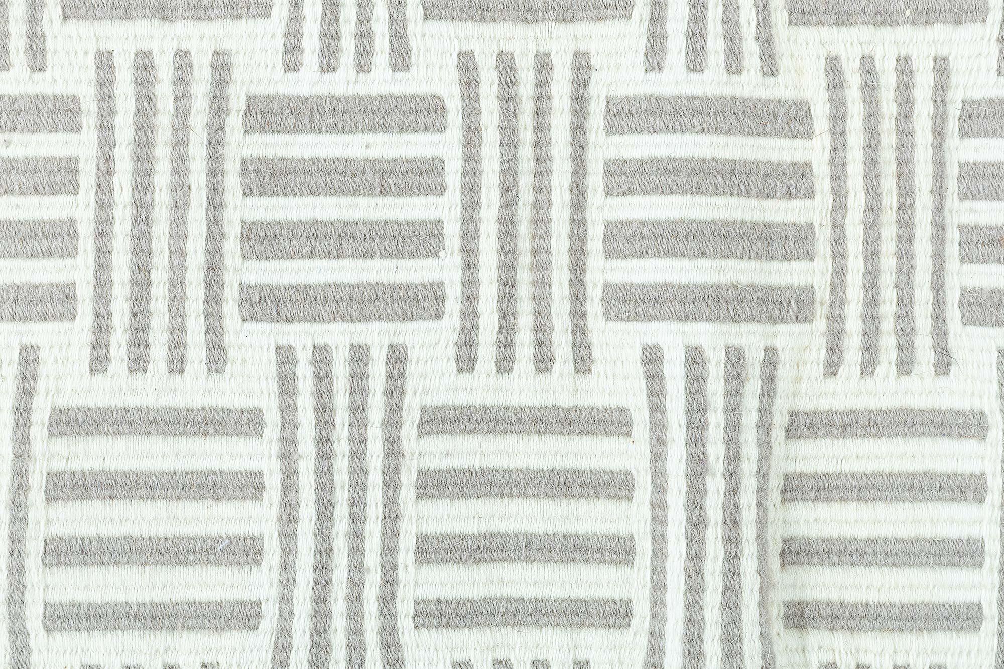 XXI secolo e contemporaneo Tappeto moderno a trama piatta di Doris Leslie Blau in vendita