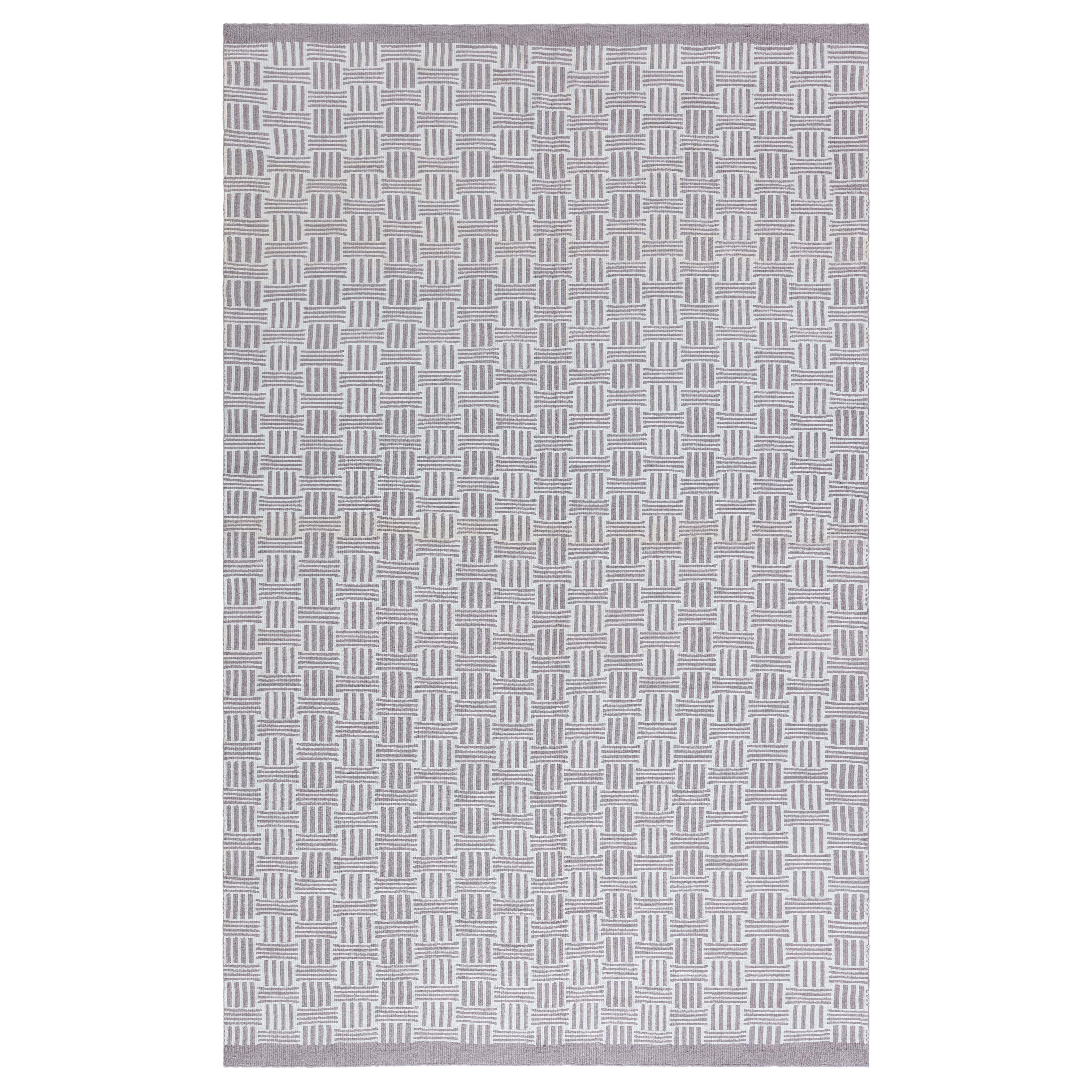 Tappeto moderno a trama piatta di Doris Leslie Blau