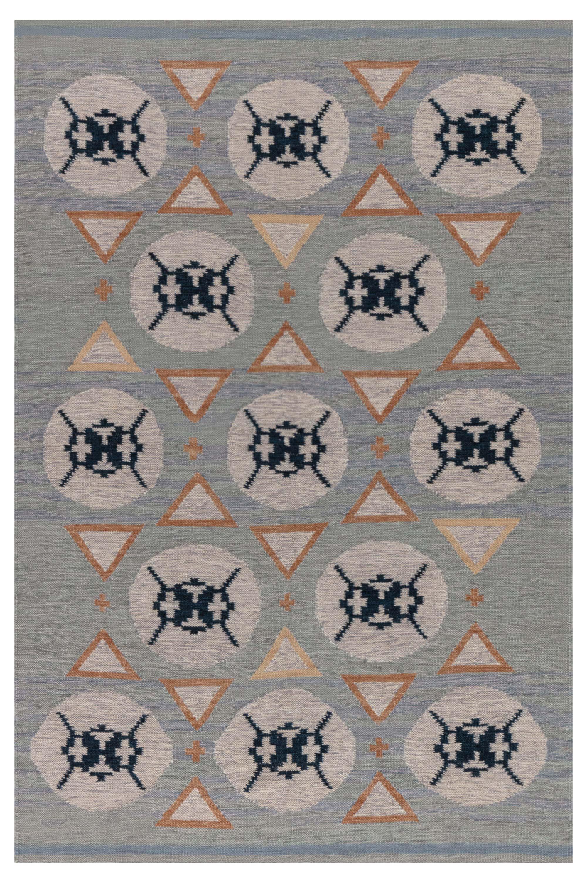 Modern Flat Weave Rug by Doris Leslie Blau