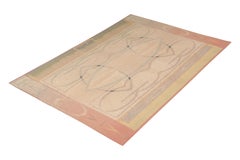 Vintage Van Campen Style Needlepoint In Polychromatic Patterns By Rug & Kilim