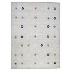 Blue and Green Geometric Design Flatweave Handmade Wool Rug 10
8" X 14
4" Blue and Green Geometric Design Flatweave Handmade Wool Rug 10
8" X 14
4"