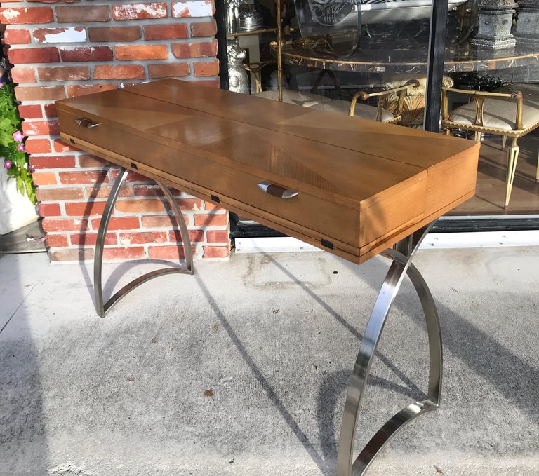 Modern Flip Top Desk at 1stDibs