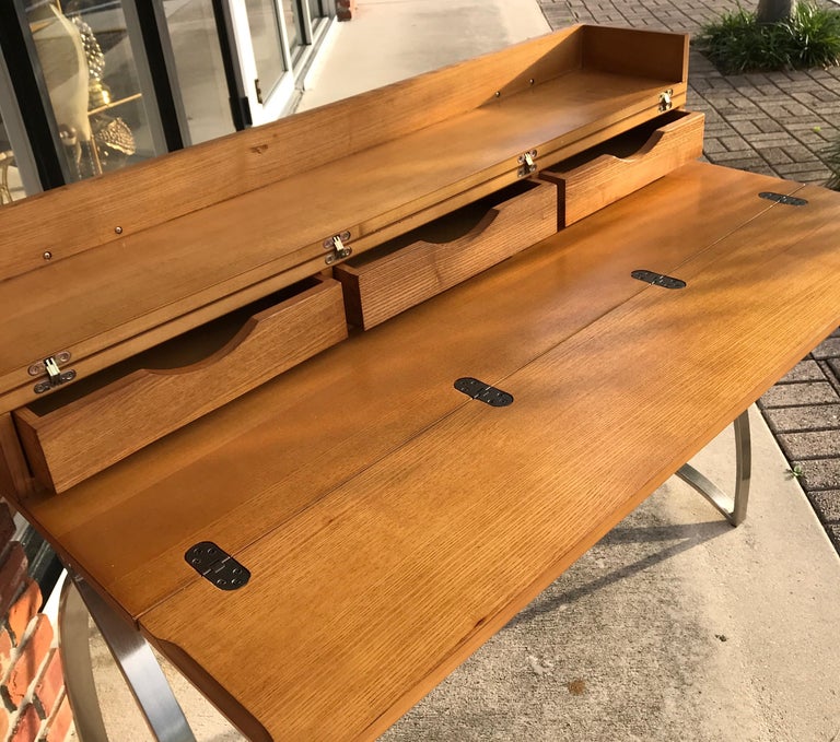 Modern Flip Top Desk at 1stDibs