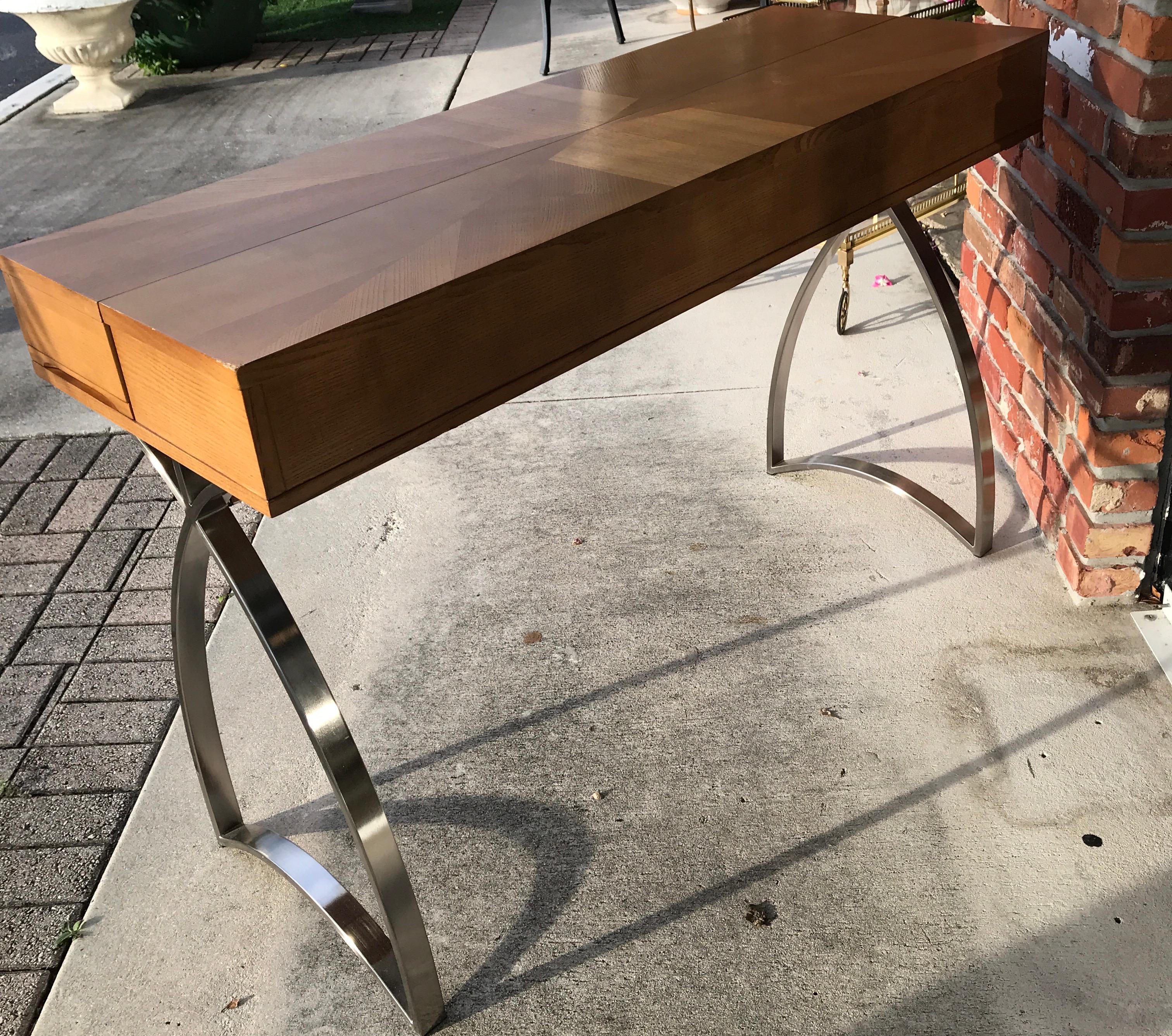 Modern Flip Top Desk at 1stDibs