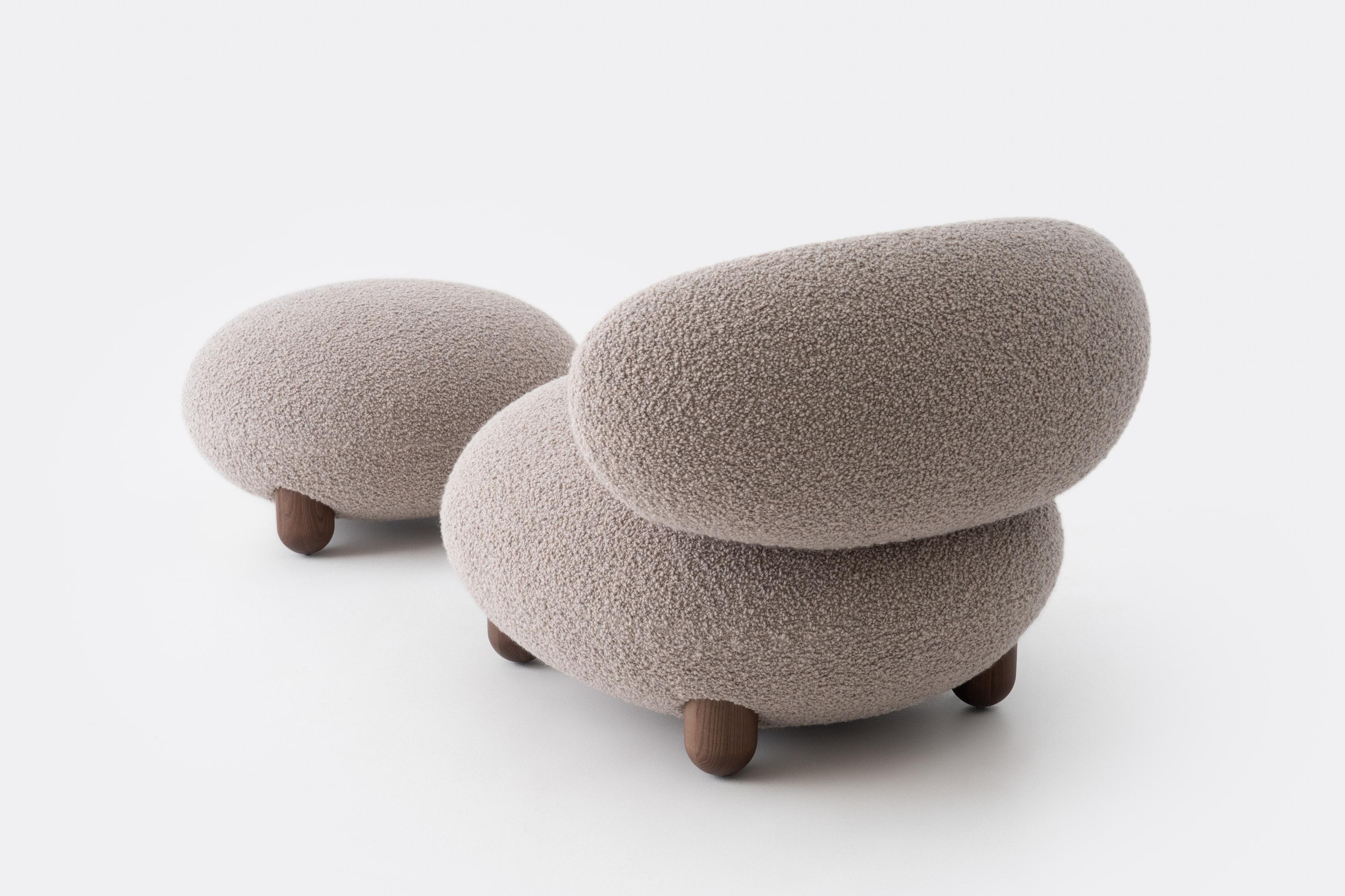 Sillón moderno Flock boucle Dedar Nimbus de NOOM en venta 9
