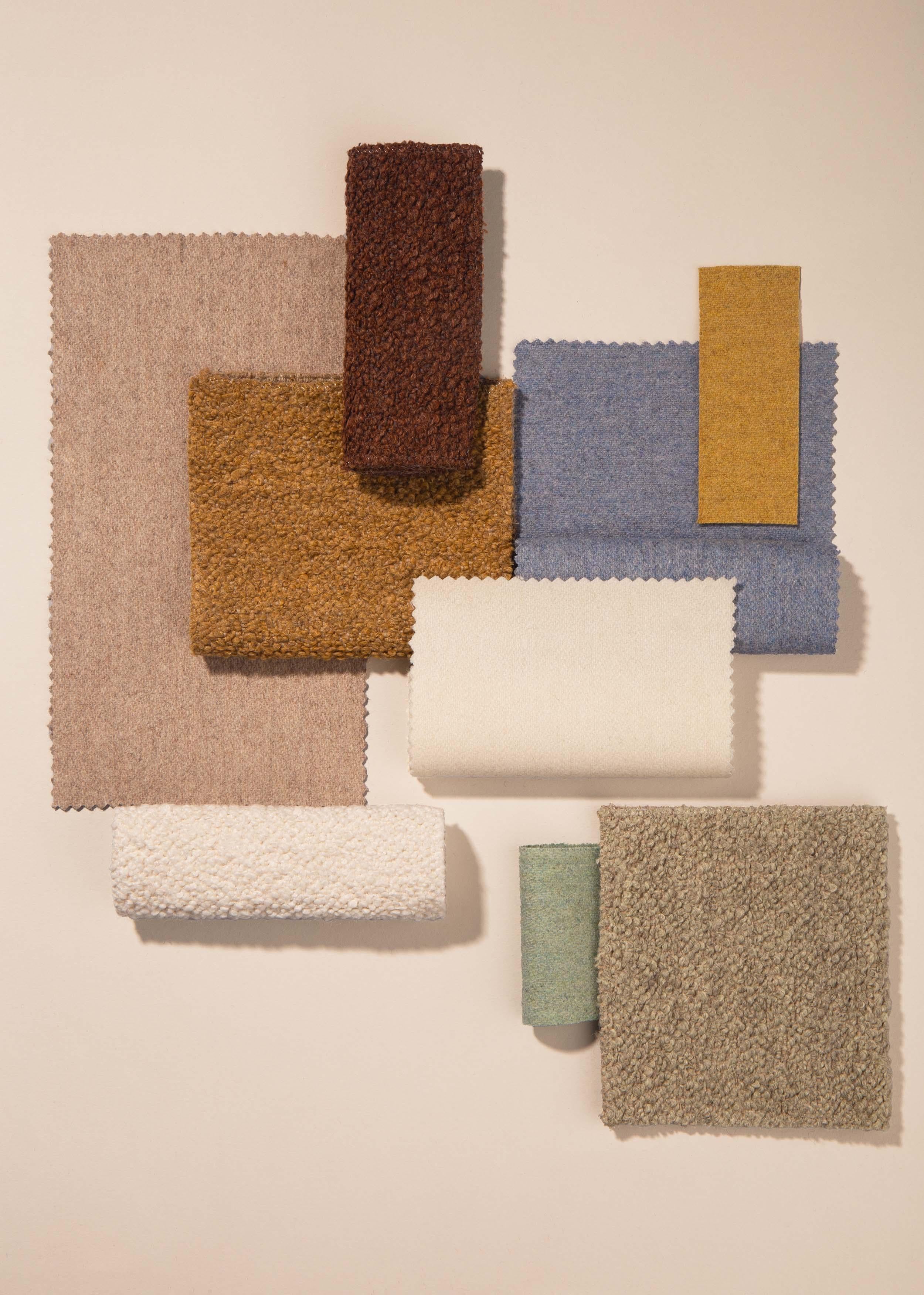 Sedia da salotto moderna Flock in boucle Dedar Nimbus di NOOM in vendita 10