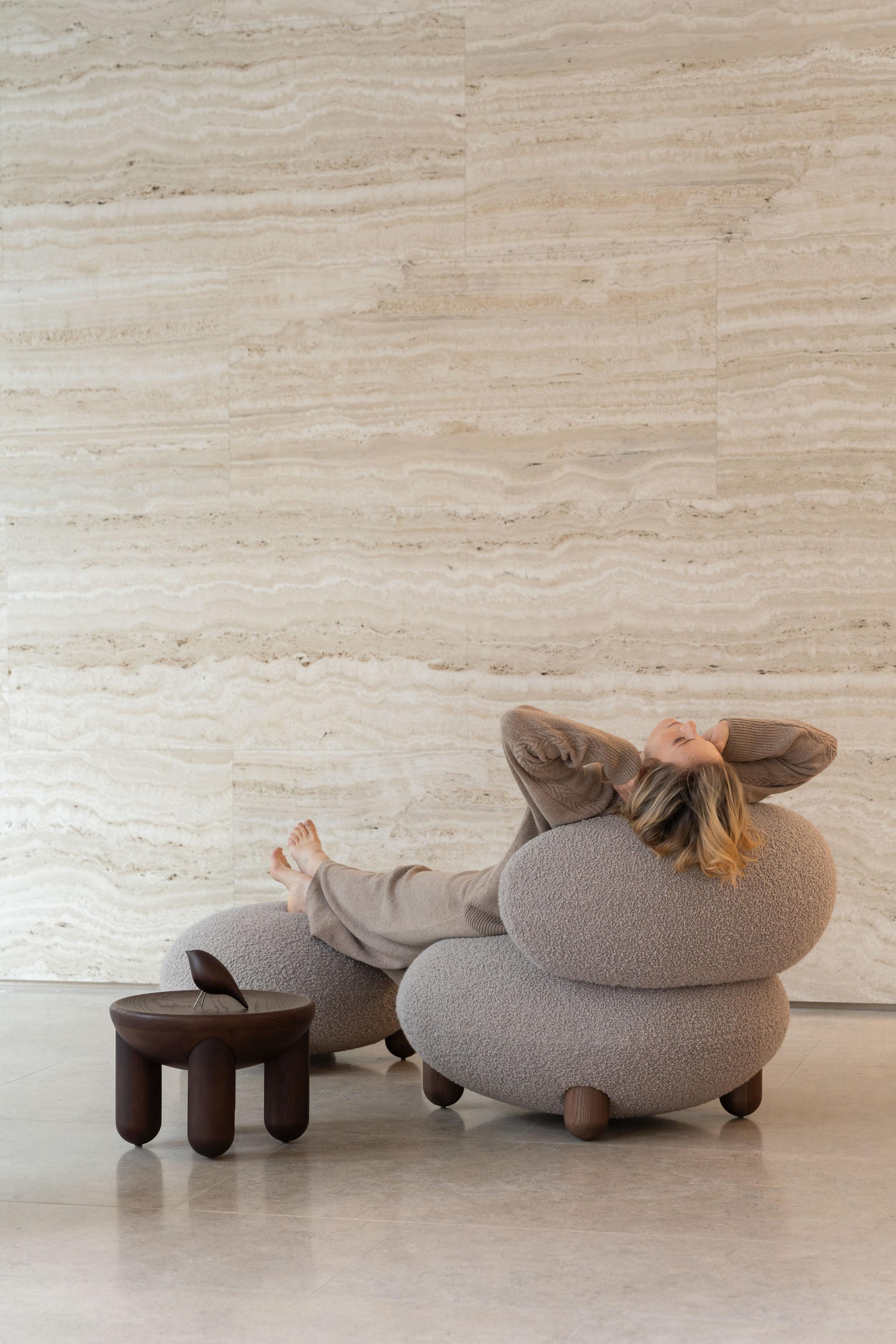 Sillón moderno Flock boucle Dedar Nimbus de NOOM Ucraniano en venta