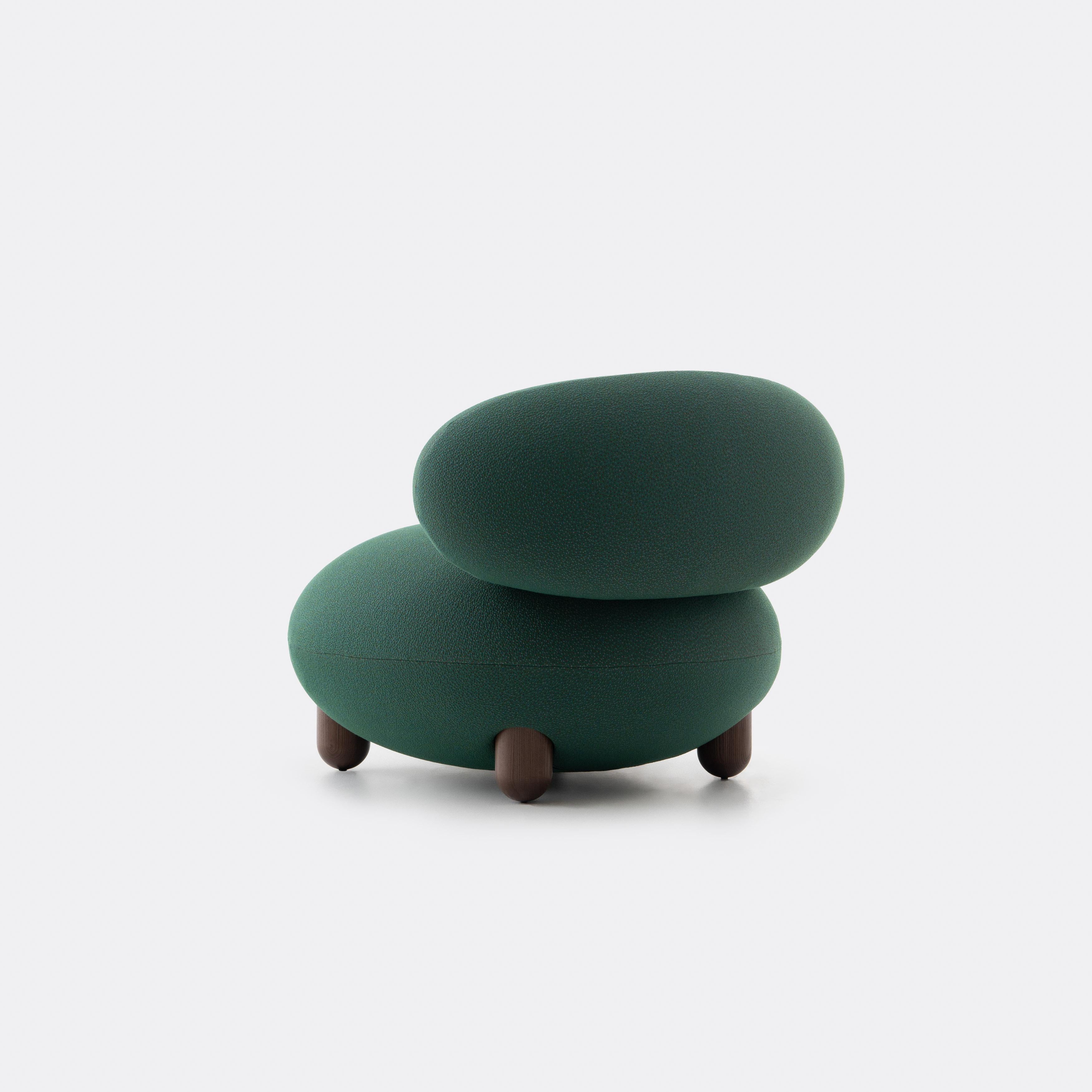 Ukrainien Fauteuil de salon moderne Flock de Kvadrat Sprinkles vert par Noom en vente