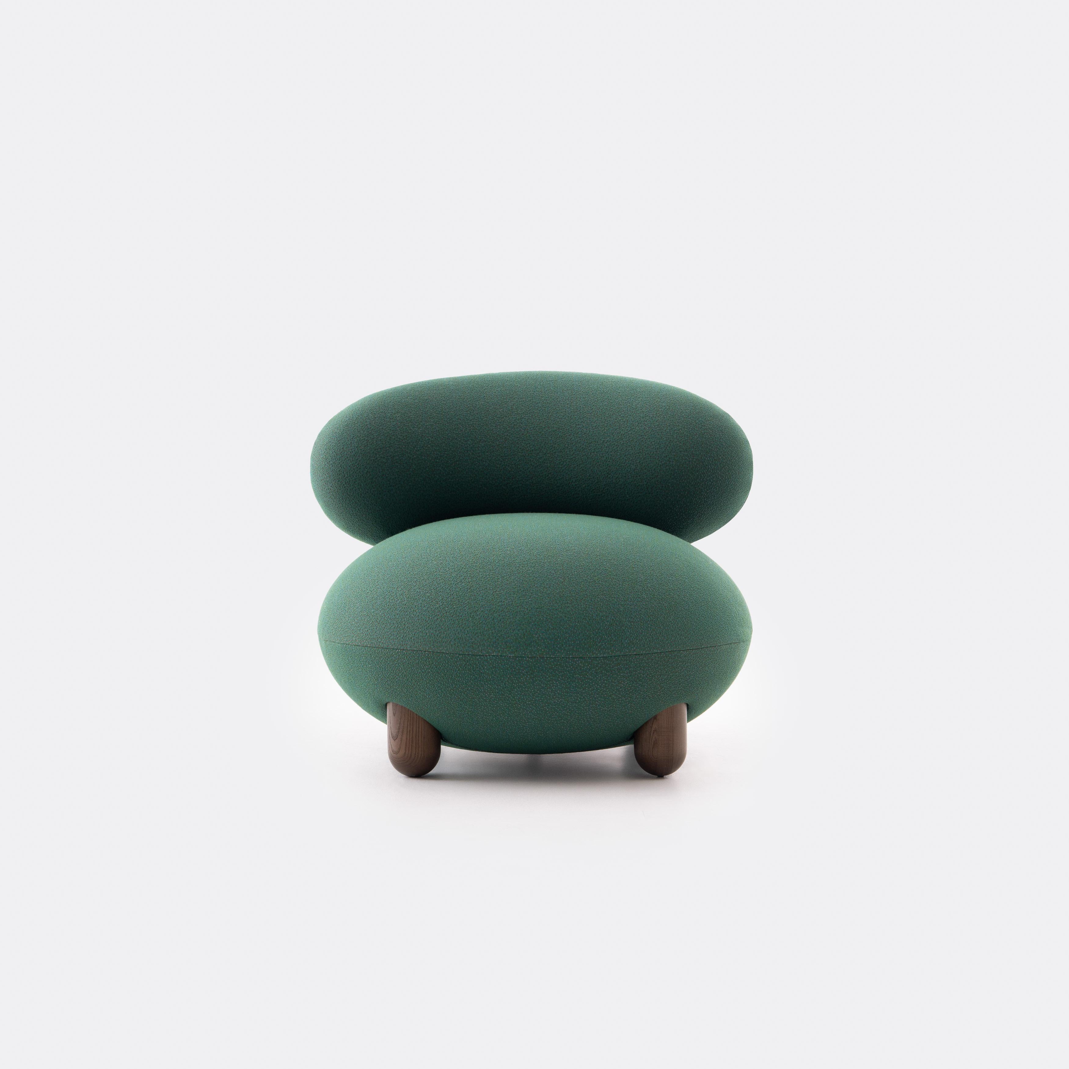 Moderne Fauteuil de salon moderne Flock de Kvadrat Sprinkles vert par Noom en vente