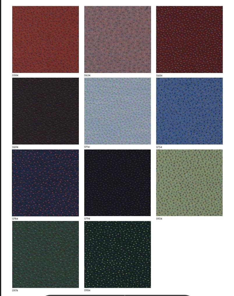 Otomana moderna Flock en tejido verde Sprinkles de Kvadrat by NOOM en venta 12