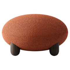 Modern Flock Ottoman in Various Fabrics by NOOM 