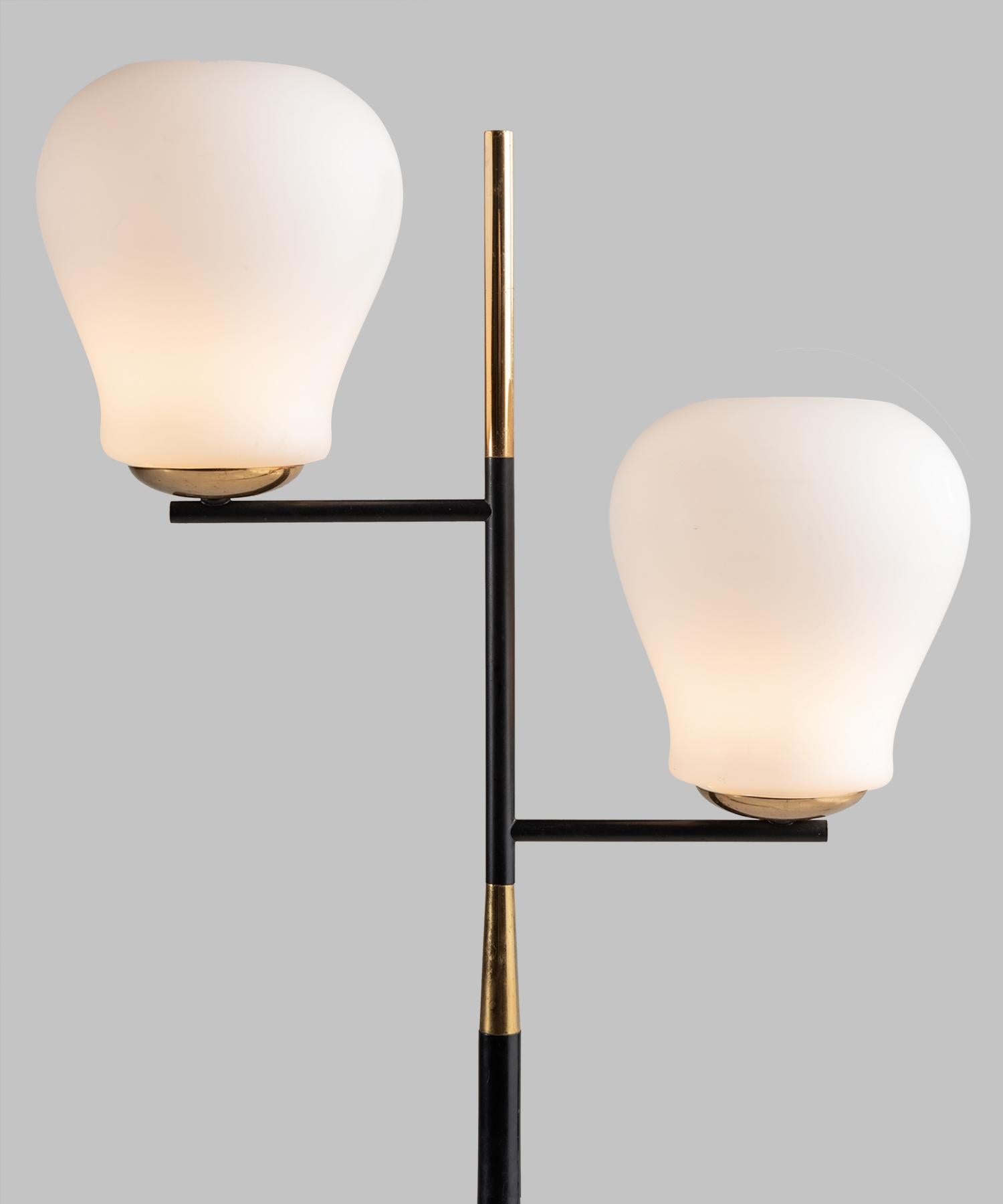 French Modern Floor Lamp by Arlus, France, circa 1950