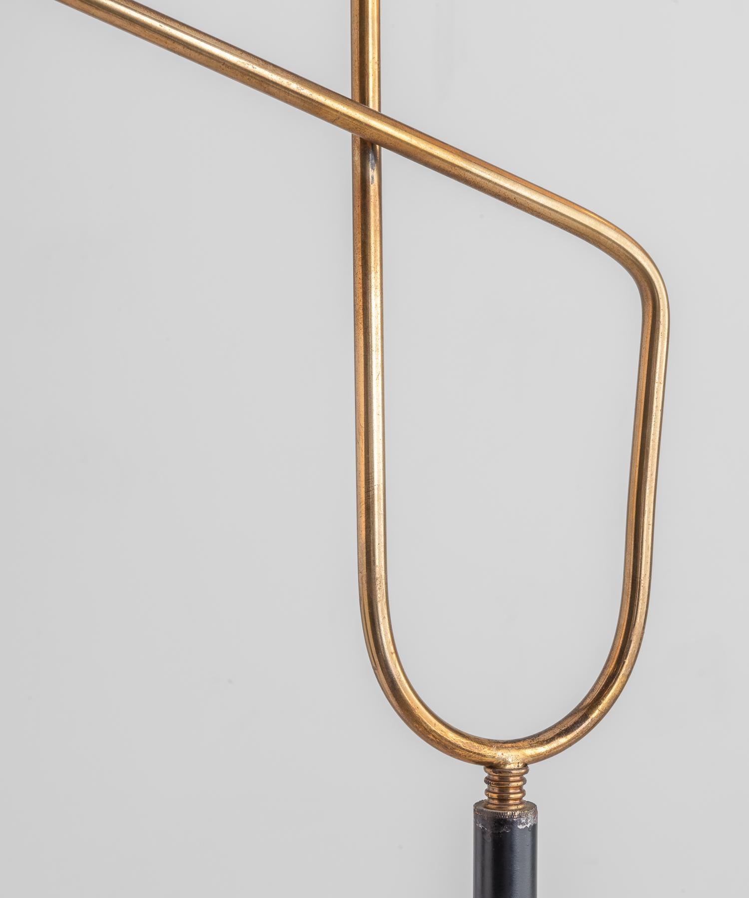 Modern Floor Lamp by Gilardi & Barzaghi, Italy, circa 1950 In Good Condition In Culver City, CA