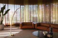 Lampada da terra moderna 'Nastro 563.63' di Studiopepe x Tooy, Beige e Frassino