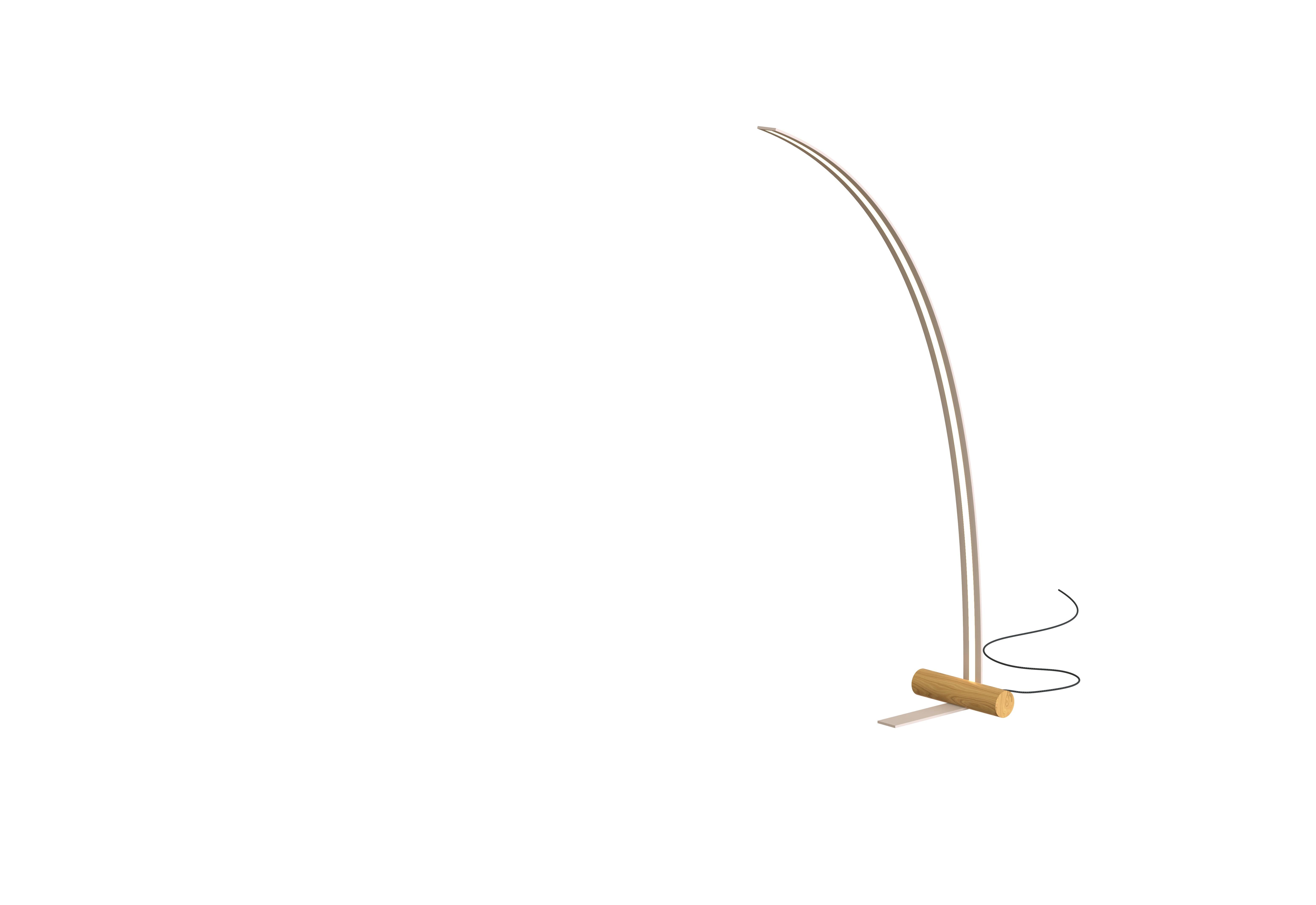 Modern Floor Lamp 'Nastro 563.63' by Studiopepe x Tooy, Beige & Ash In New Condition For Sale In Paris, FR