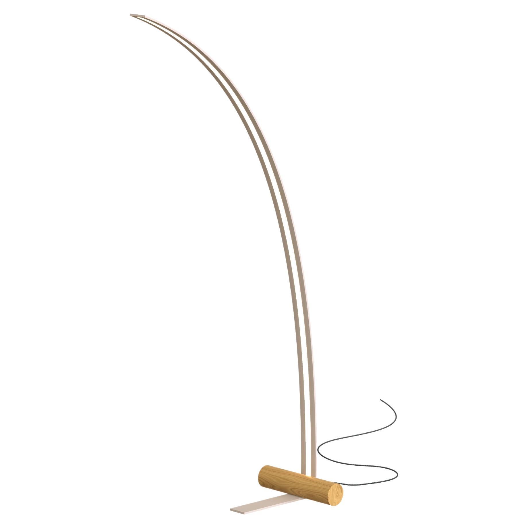 Modern Floor Lamp 'Nastro 563.63' by Studiopepe x Tooy, Beige & Ash For Sale