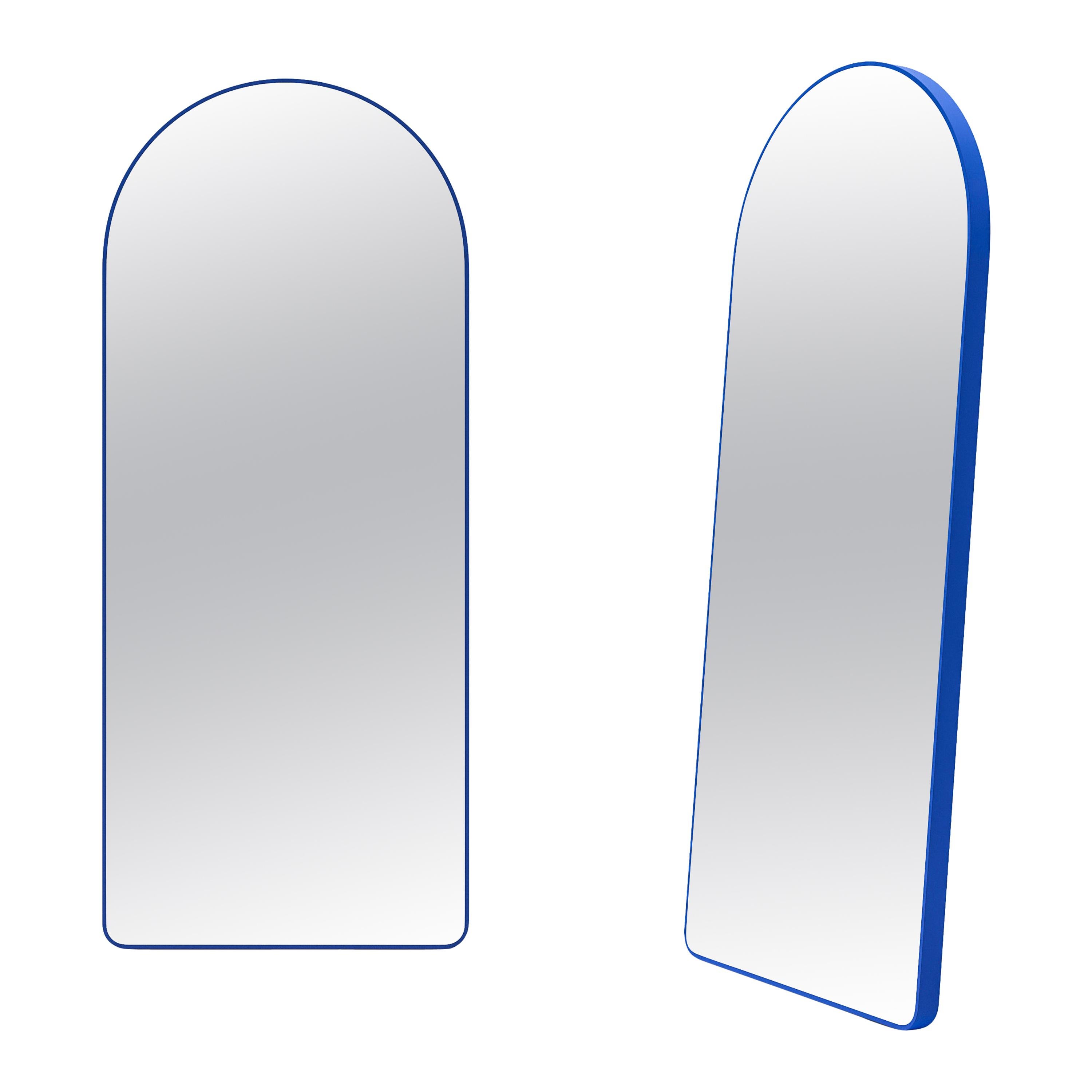 Floor Mirror "Loveself 01" in Blue, designed by Ivan Voitovych for Oitoproducts