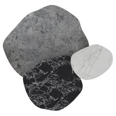 Modern Flow Nesting Coffee Table Calacatta Marble Handmade Portugal Greenapple