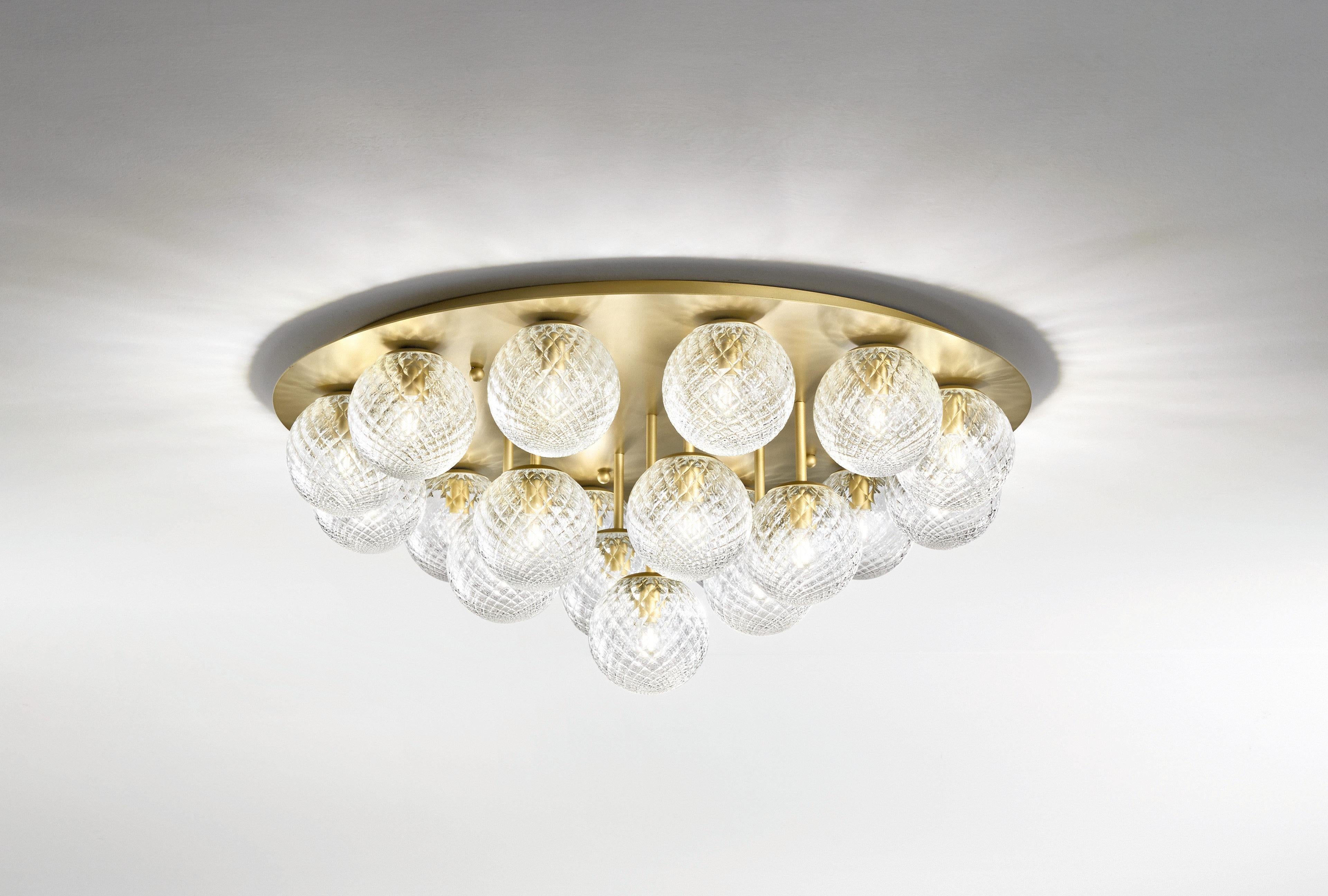 Mid-Century Modern Modern Flush Mount by Fabio Ltd For Sale