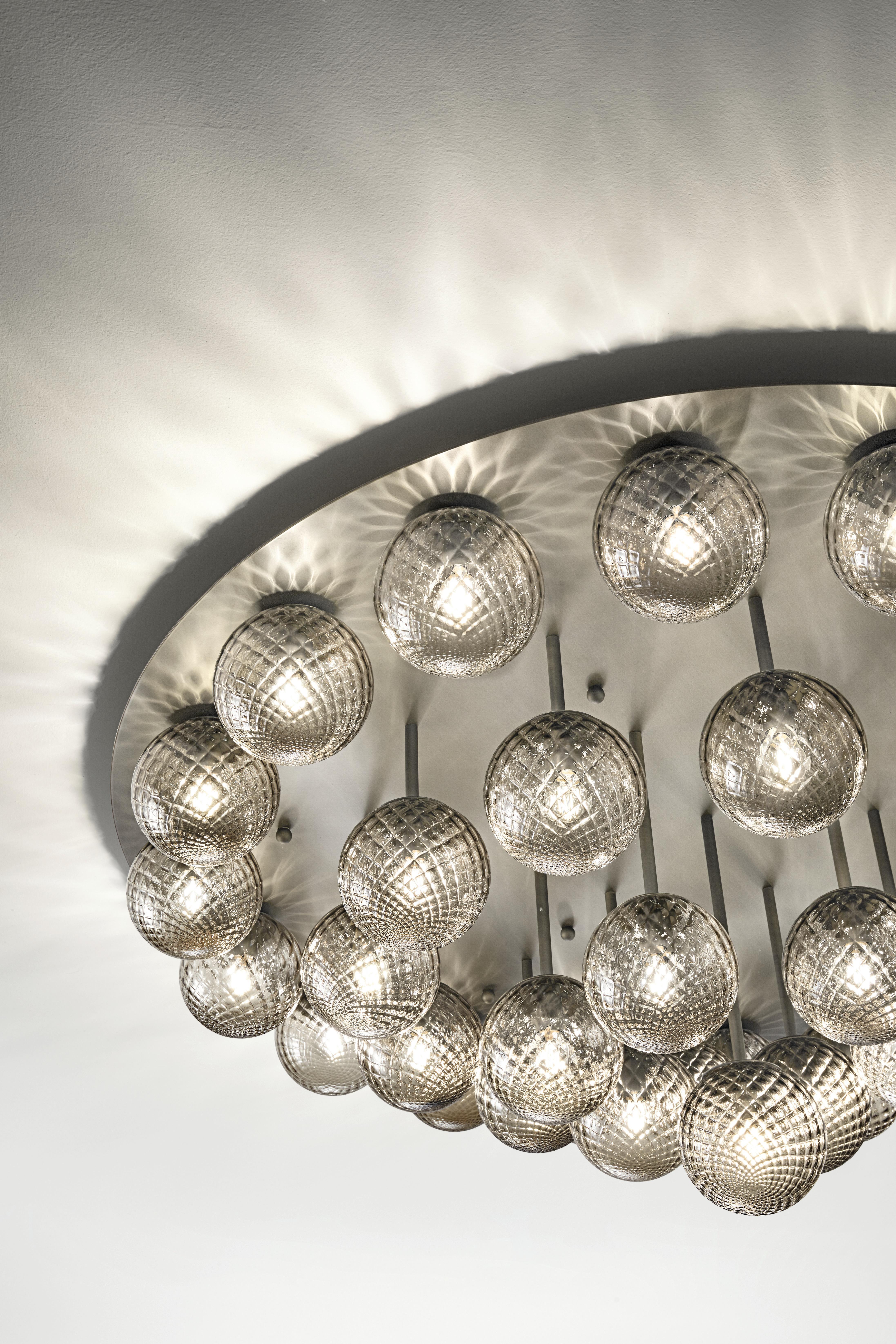 Mid-Century Modern Modern Flush Mount by Fabio Ltd For Sale