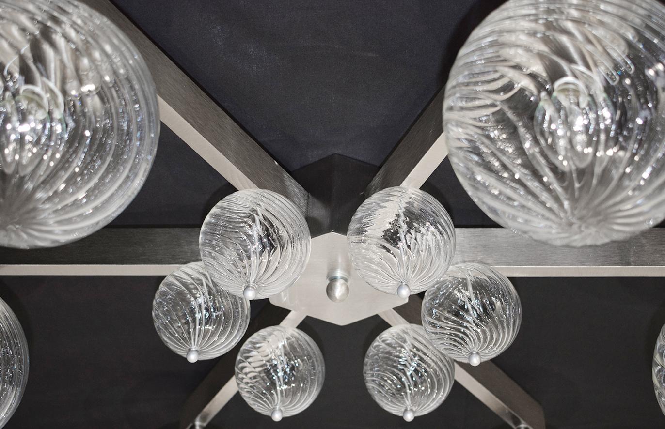 Modern Flush Mount by Fabio Ltd In New Condition For Sale In Los Angeles, CA