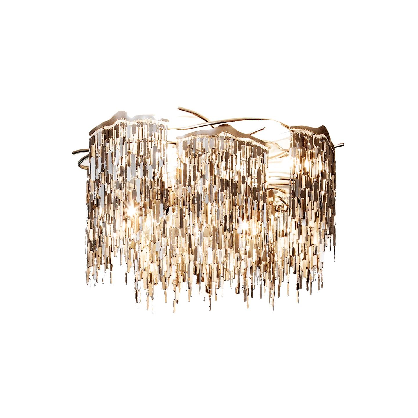 Lampada ad incasso moderna con finitura in nichel, collezione Arthur, di Brand van Egmond