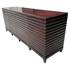 Modern Fluted Buffet Sideboard Cabinet by Barbara Barry for Baker Furniture, USA