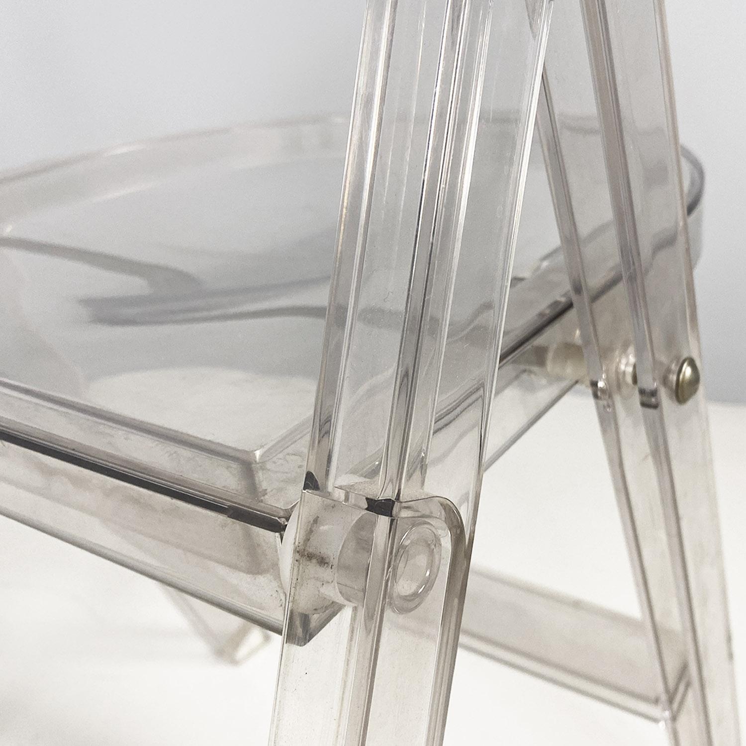 Modern Folding chair Tric Achille & Pier Giacomo Castiglioni Bonacina Italy 2000 For Sale 4
